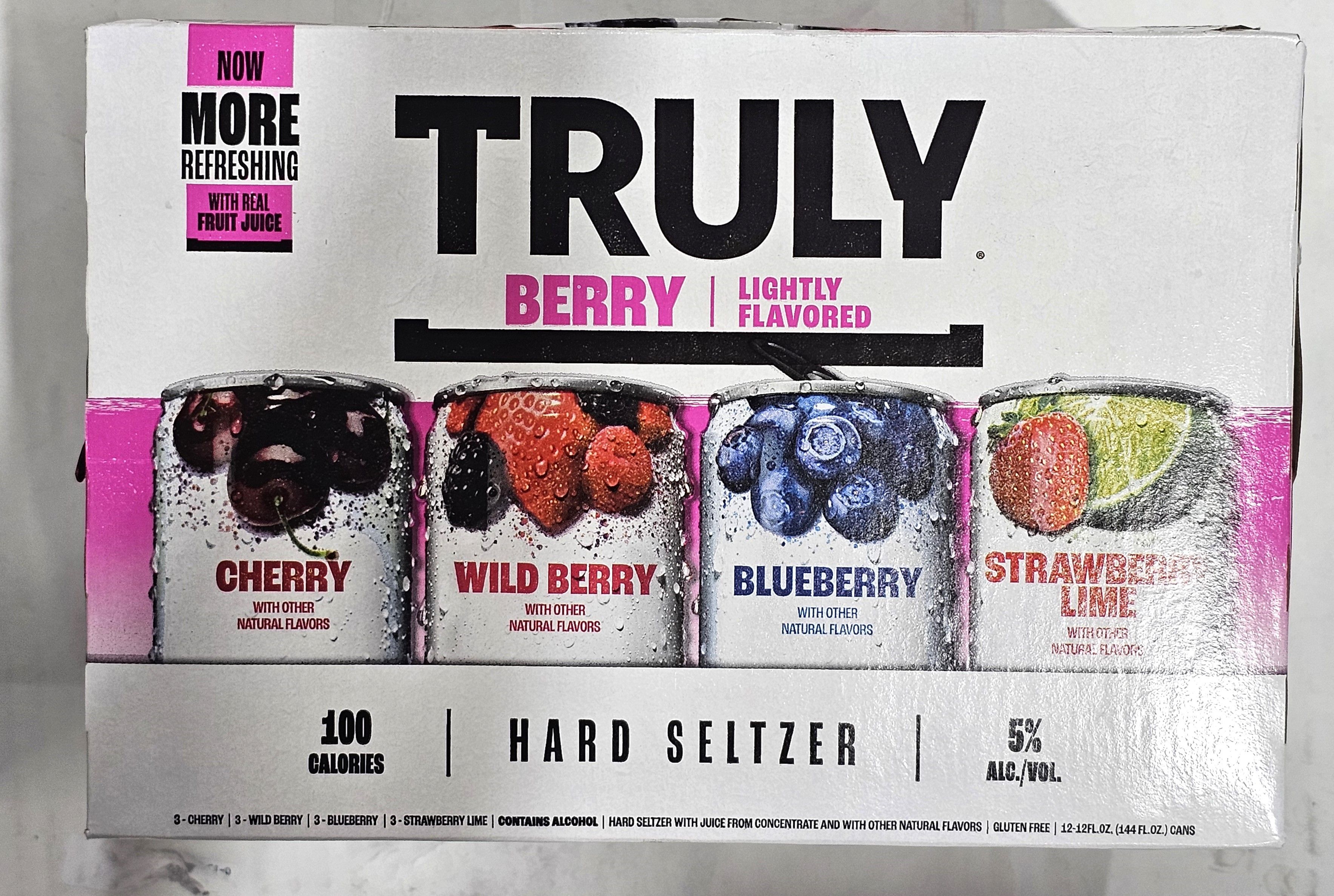 TRULY BERRY MIX PK 12oz 2/12pk