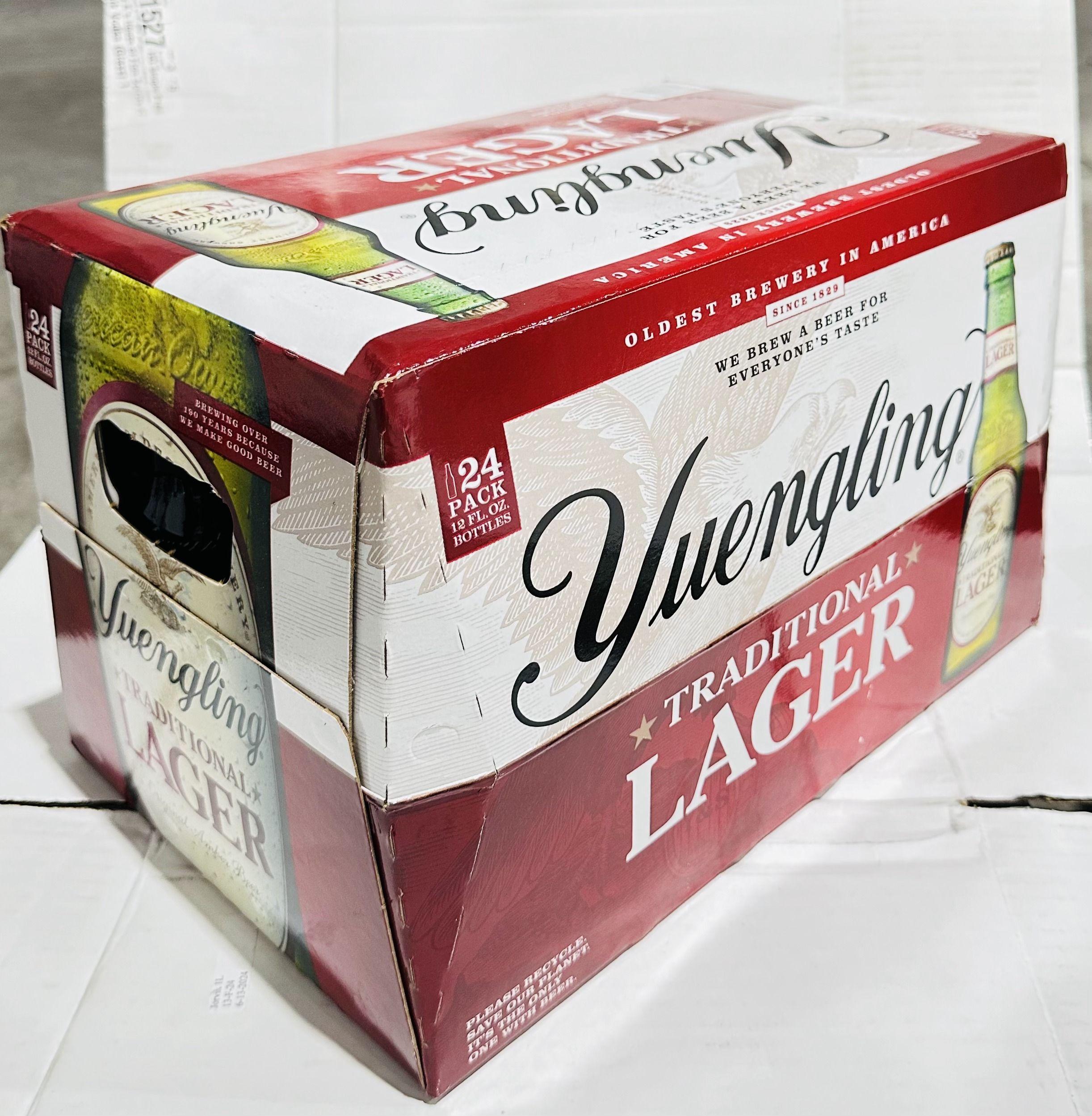 YUENGLING LAGER 12oz BTL