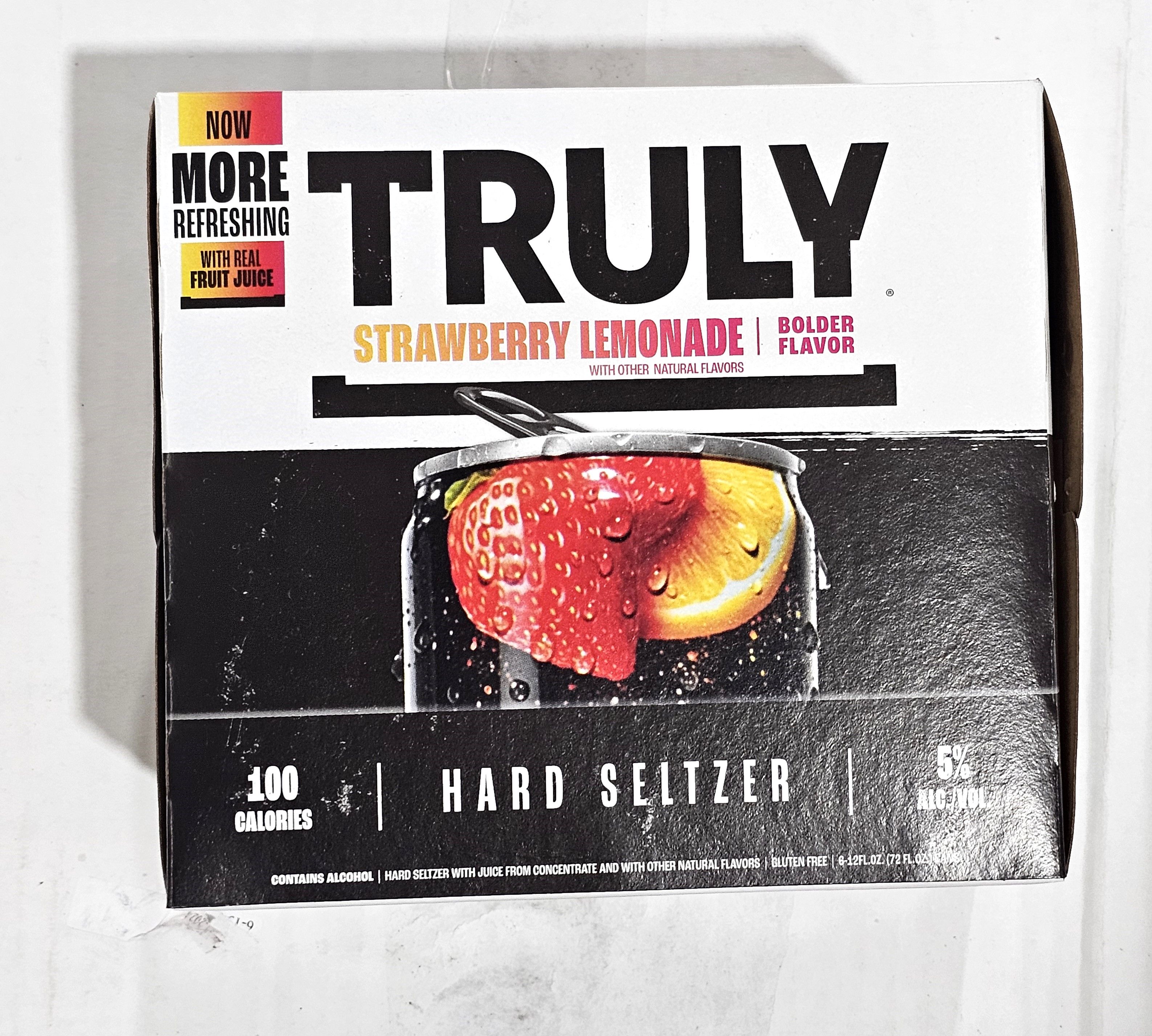 TRULY STRWBRY LMNDE 12oz4/6pk