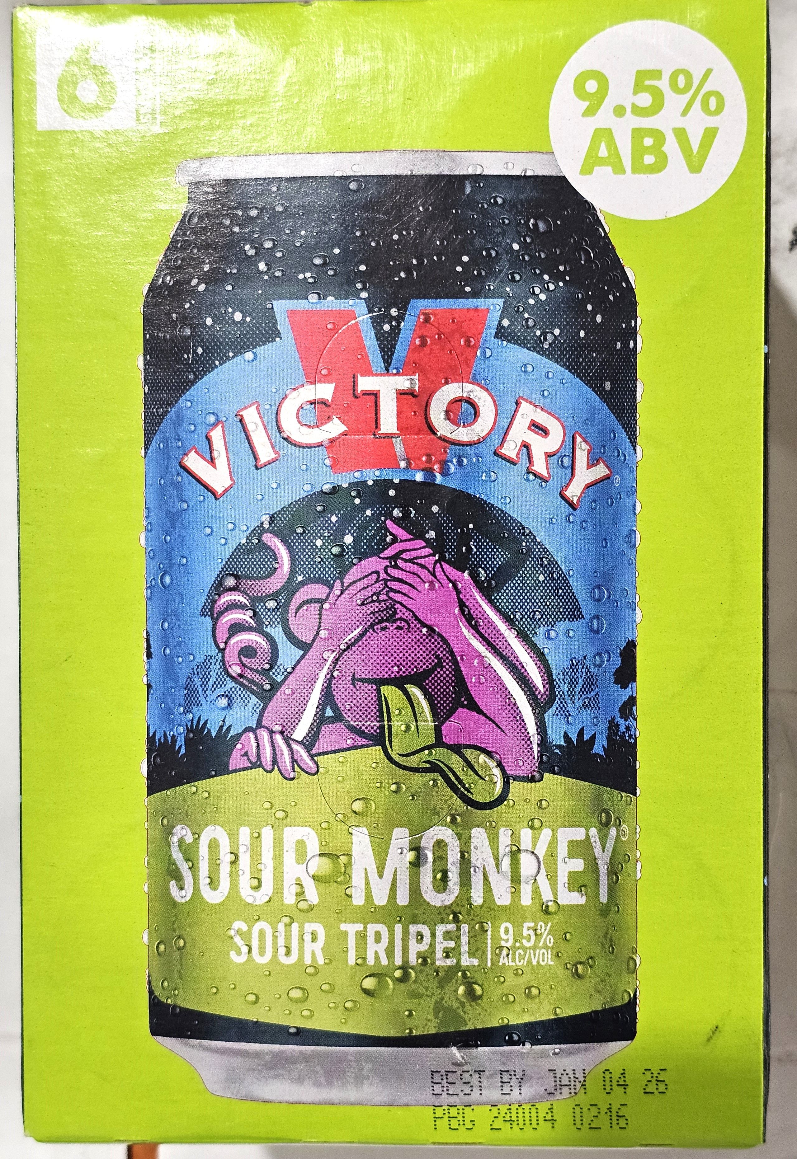 VICTORY SOUR MONKEY4/6 12ozCN