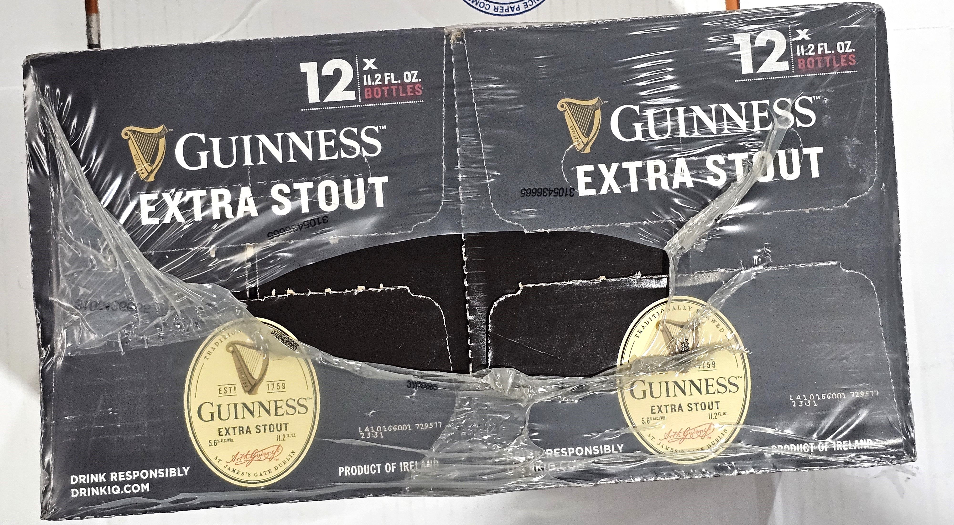 GUINNESS STOUT 11.2oz BTL CS