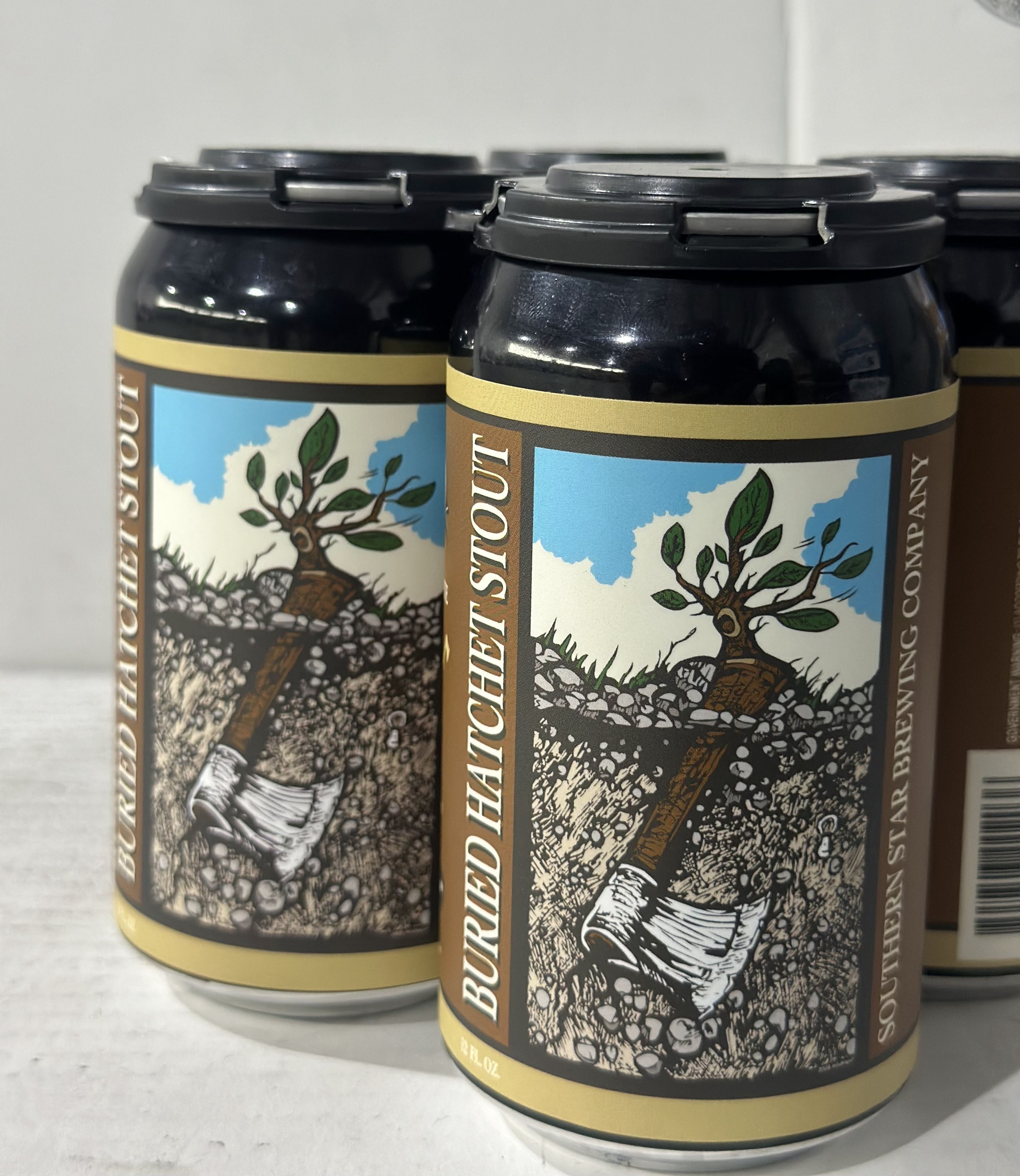 BURIED HATCHET STOUT CANS