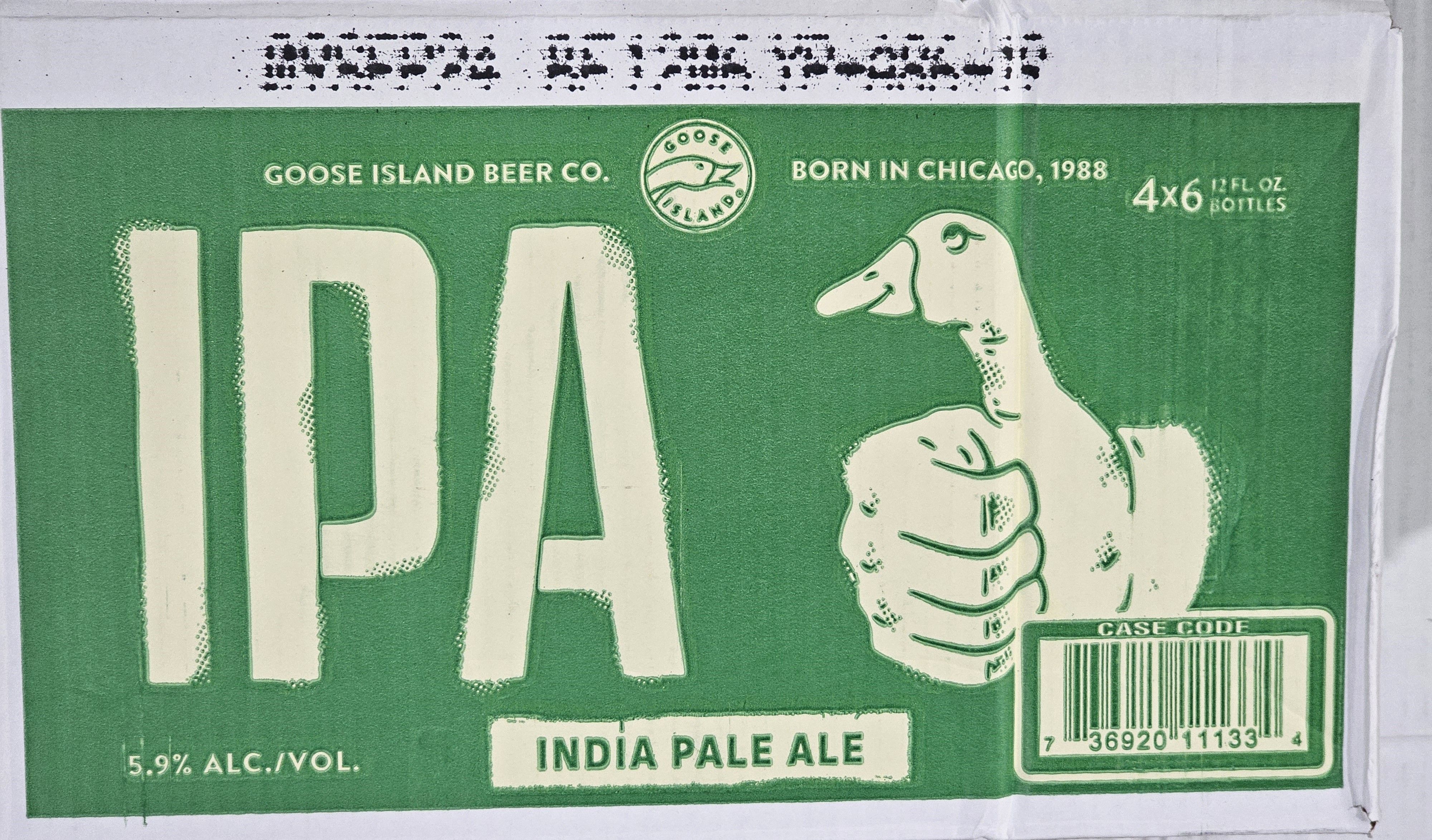 GOOSE ISLAND IPA