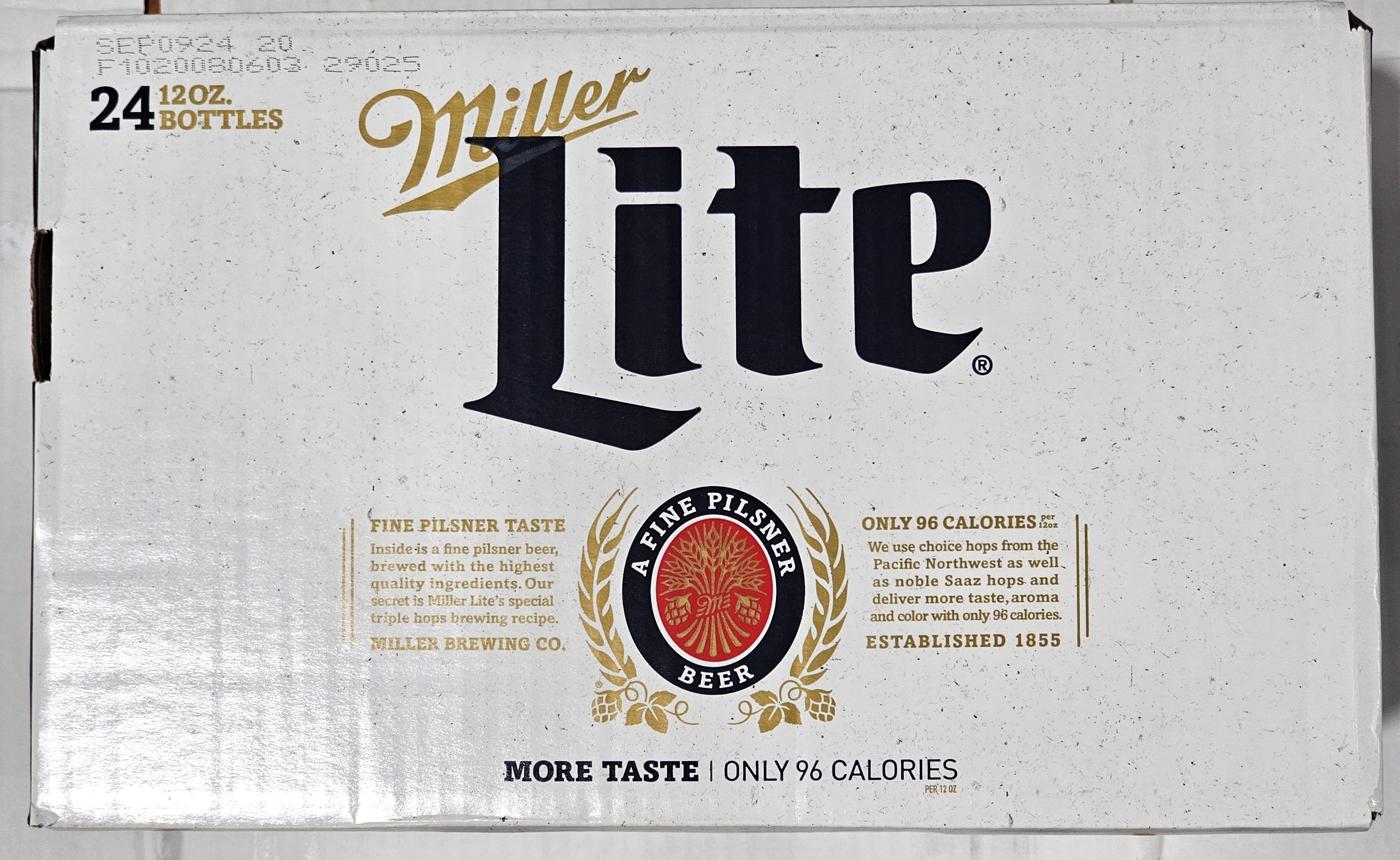 MILLER LITE 12OZ LNB CASE