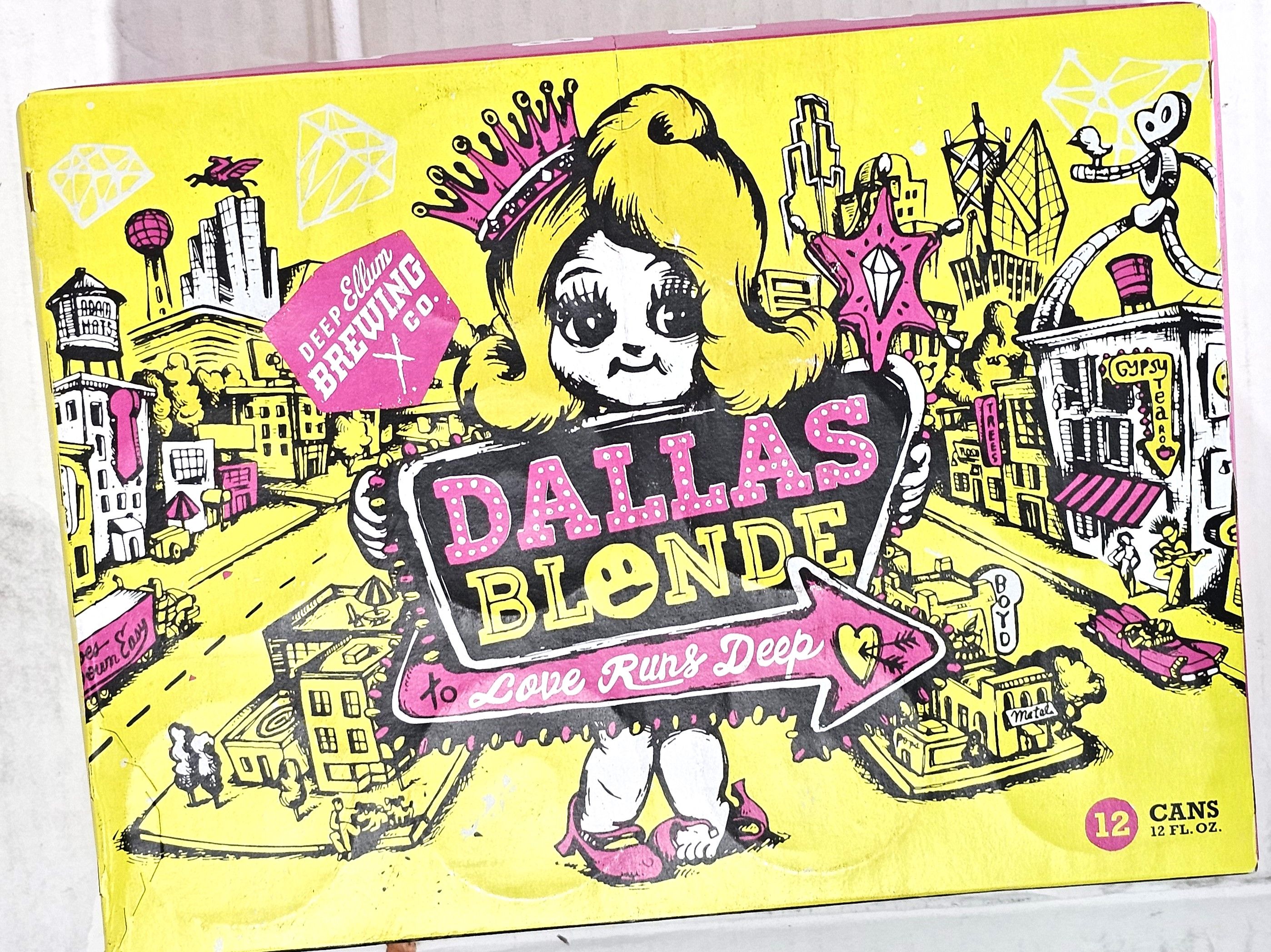 DEEP ELLUM DALLAS BLONDE12ozCN