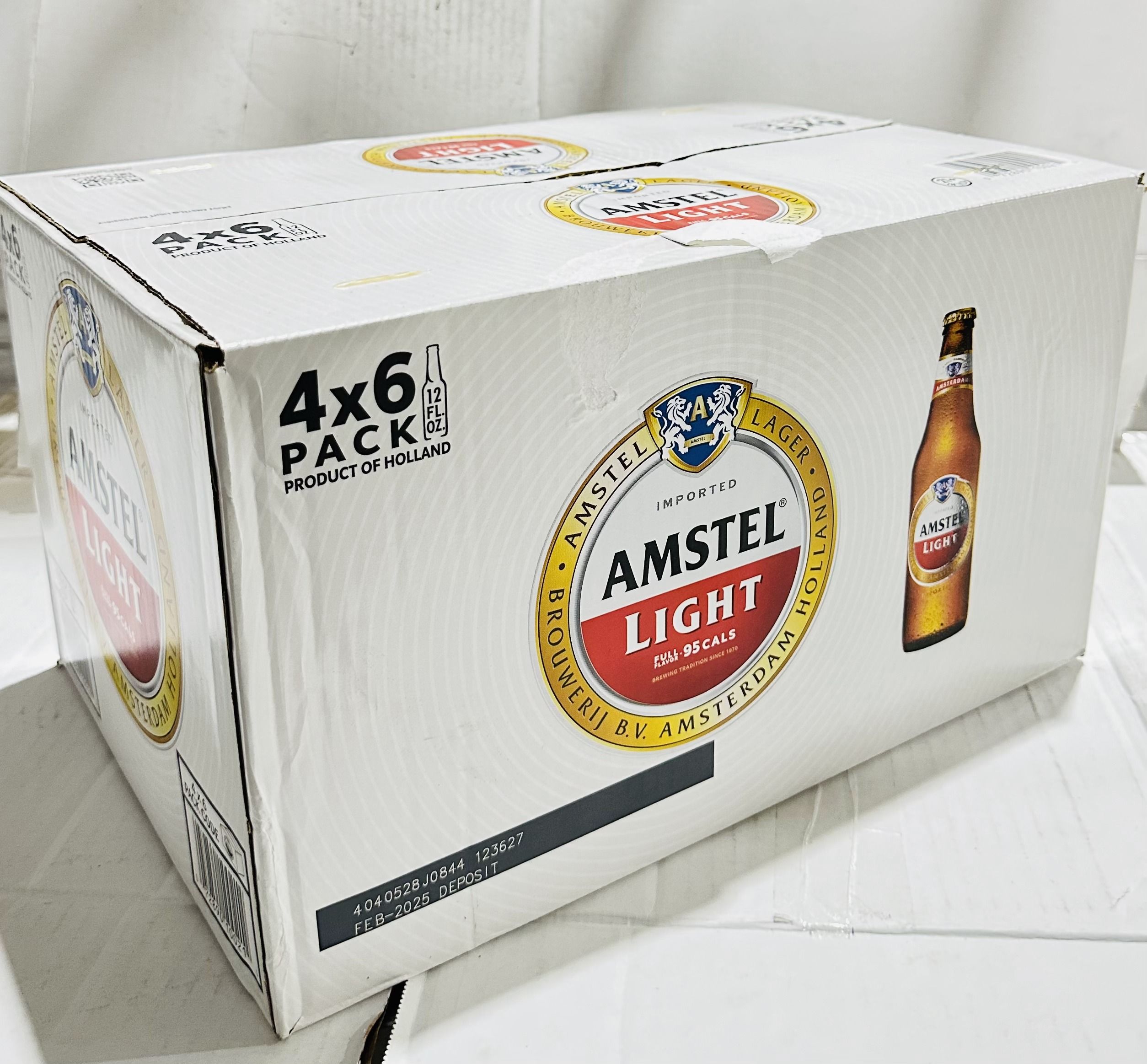 AMSTEL LIGHT 12oz BTL CS