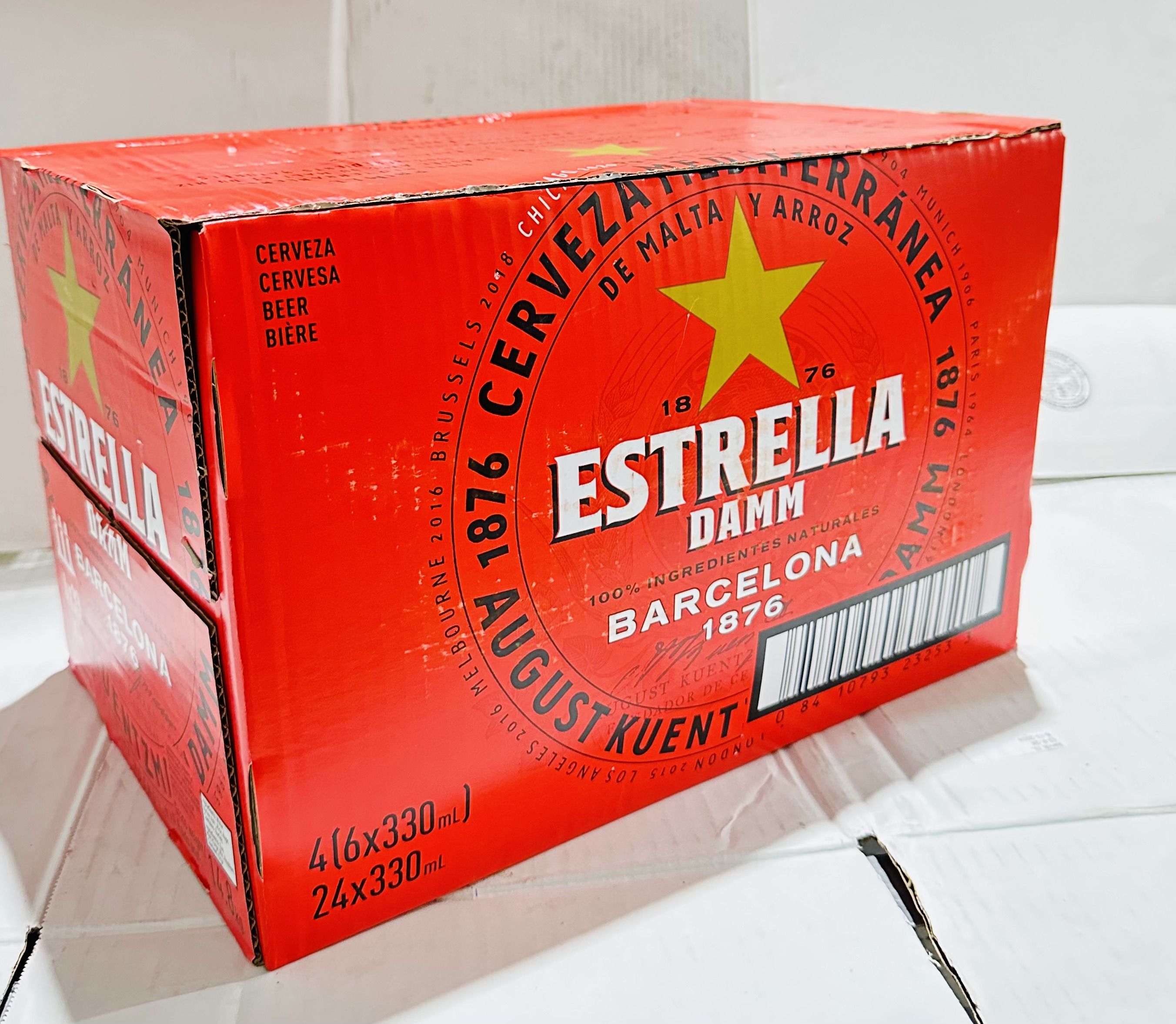 ESTRELLA DAMM LAGER 11.2oz CS