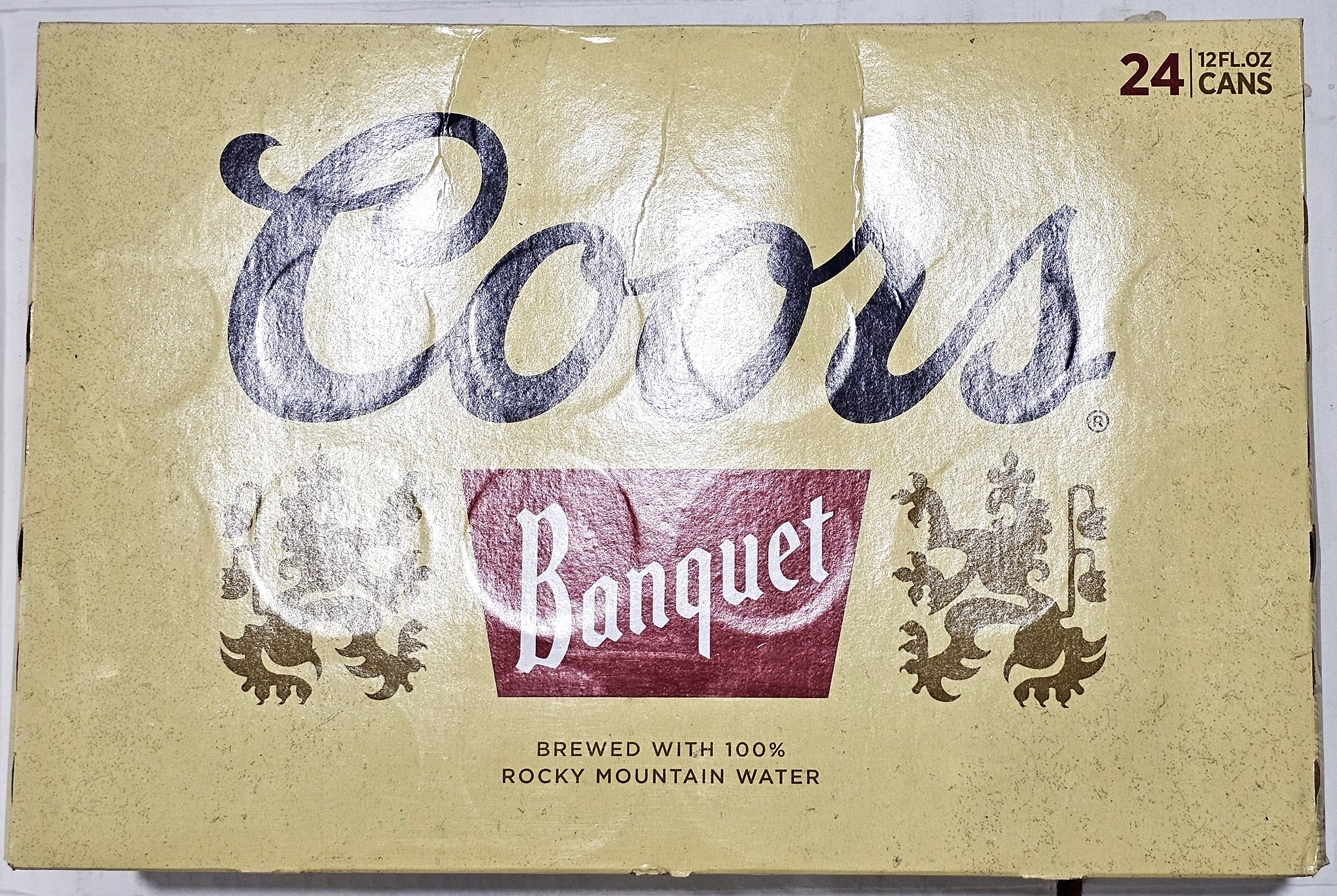 COORS BANQUET 12OZ BTL