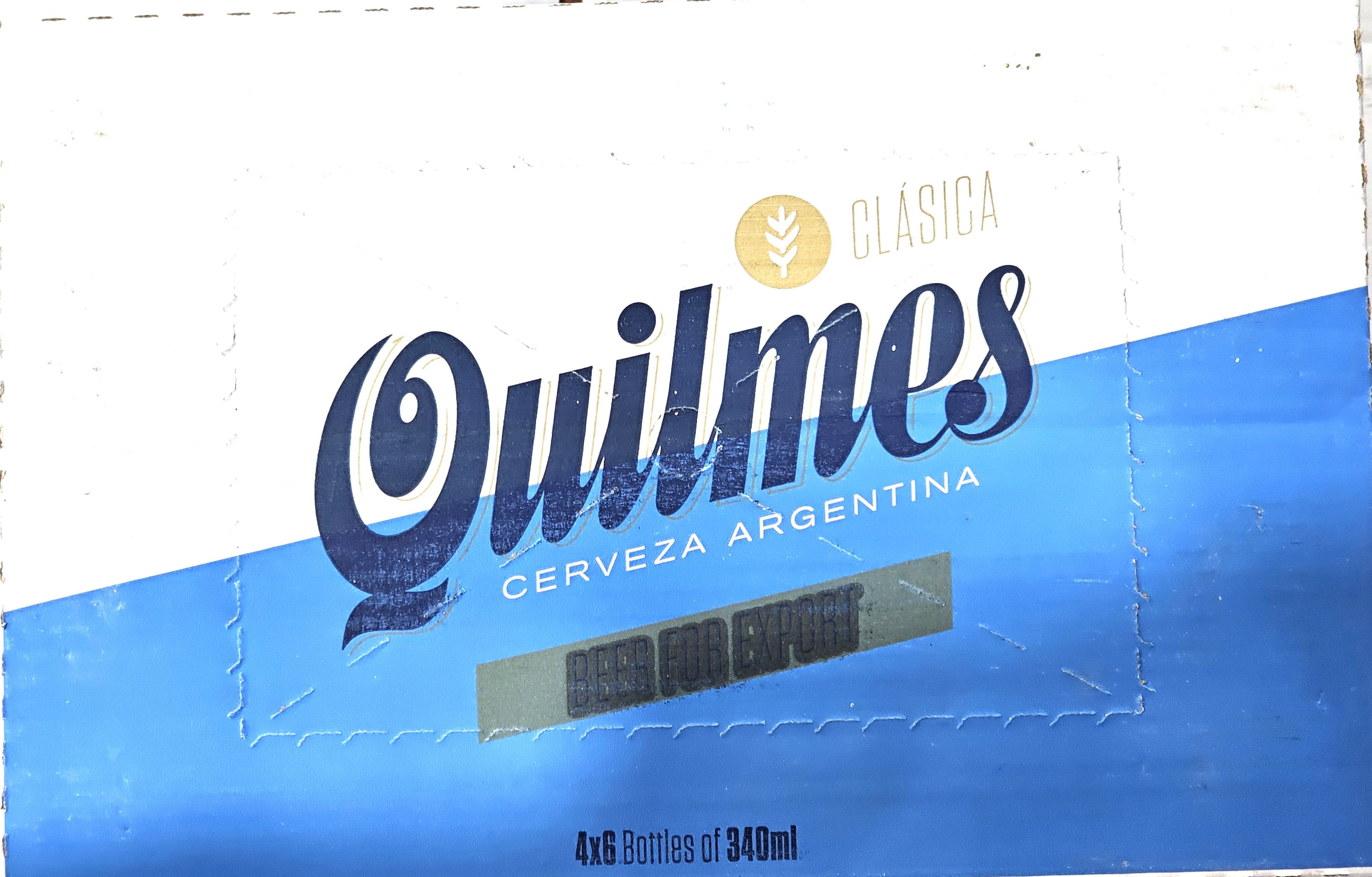 QUILMES BEER 11.2oz BTL