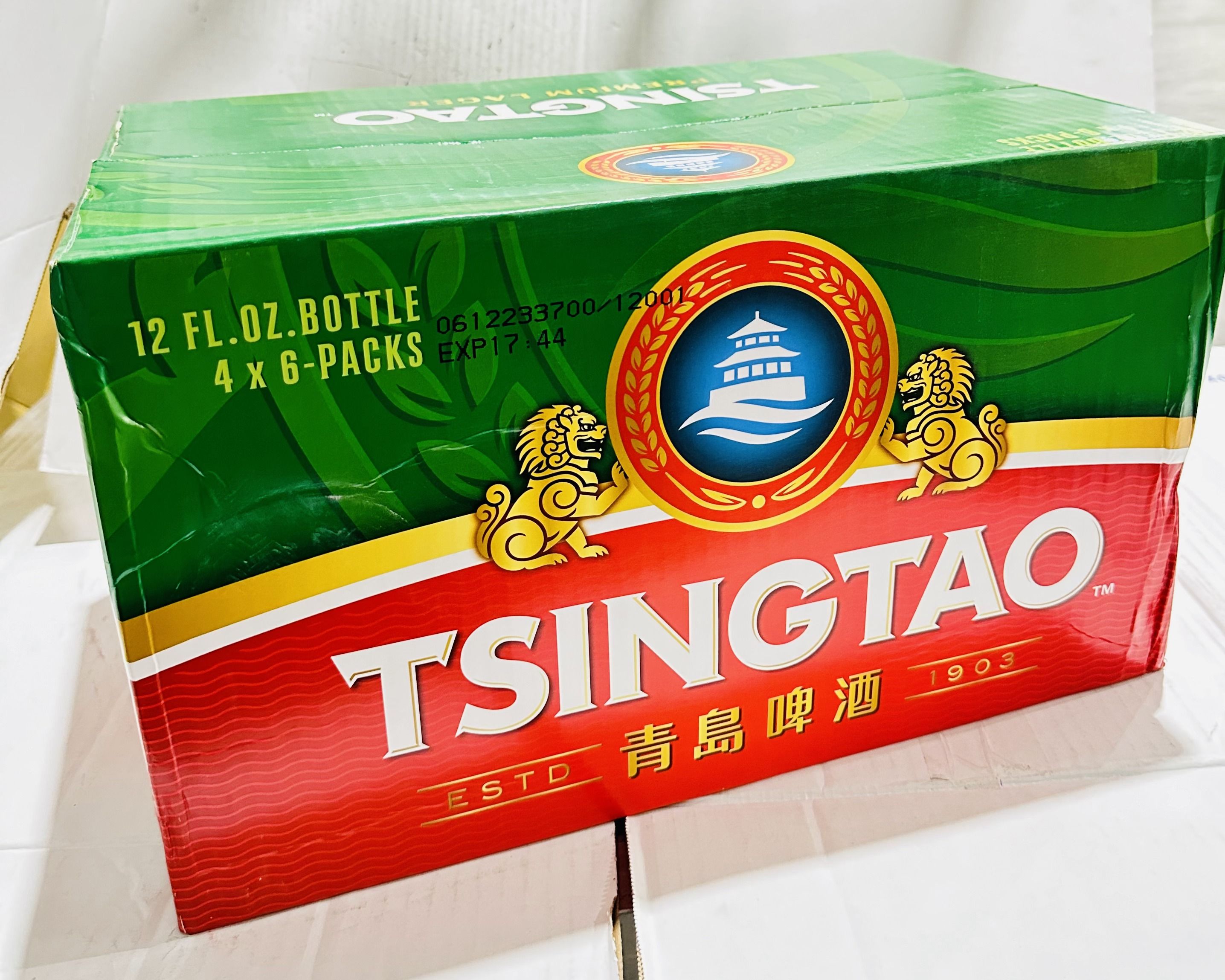 TSINGTAO 12oz BTL CS