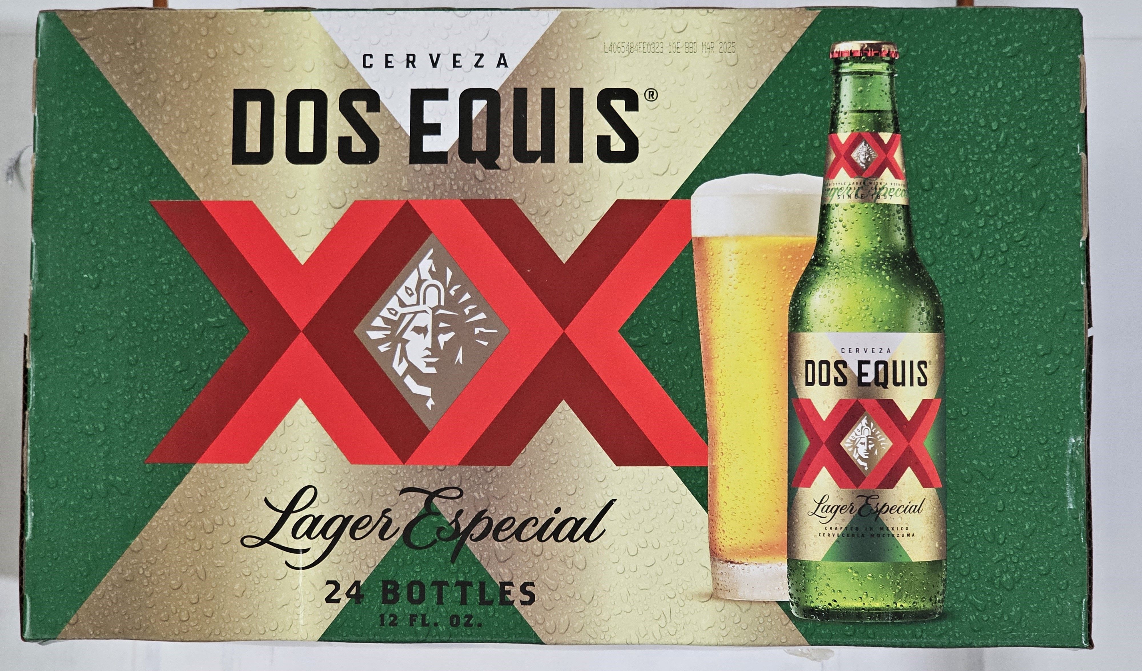 DOS EQUIS LAGER 12oz BTL