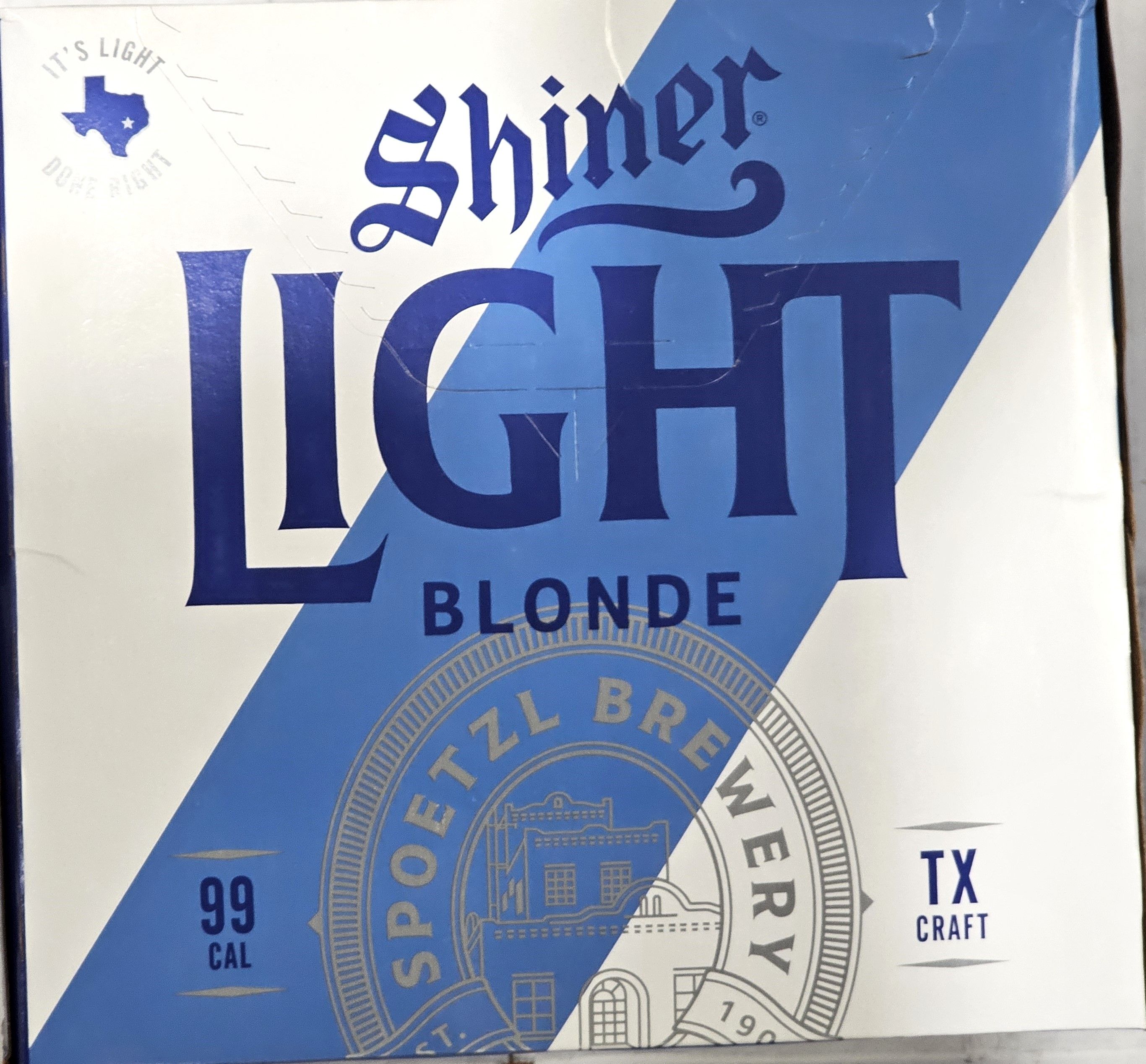 SHINER LIGHT BLOND 12OZ