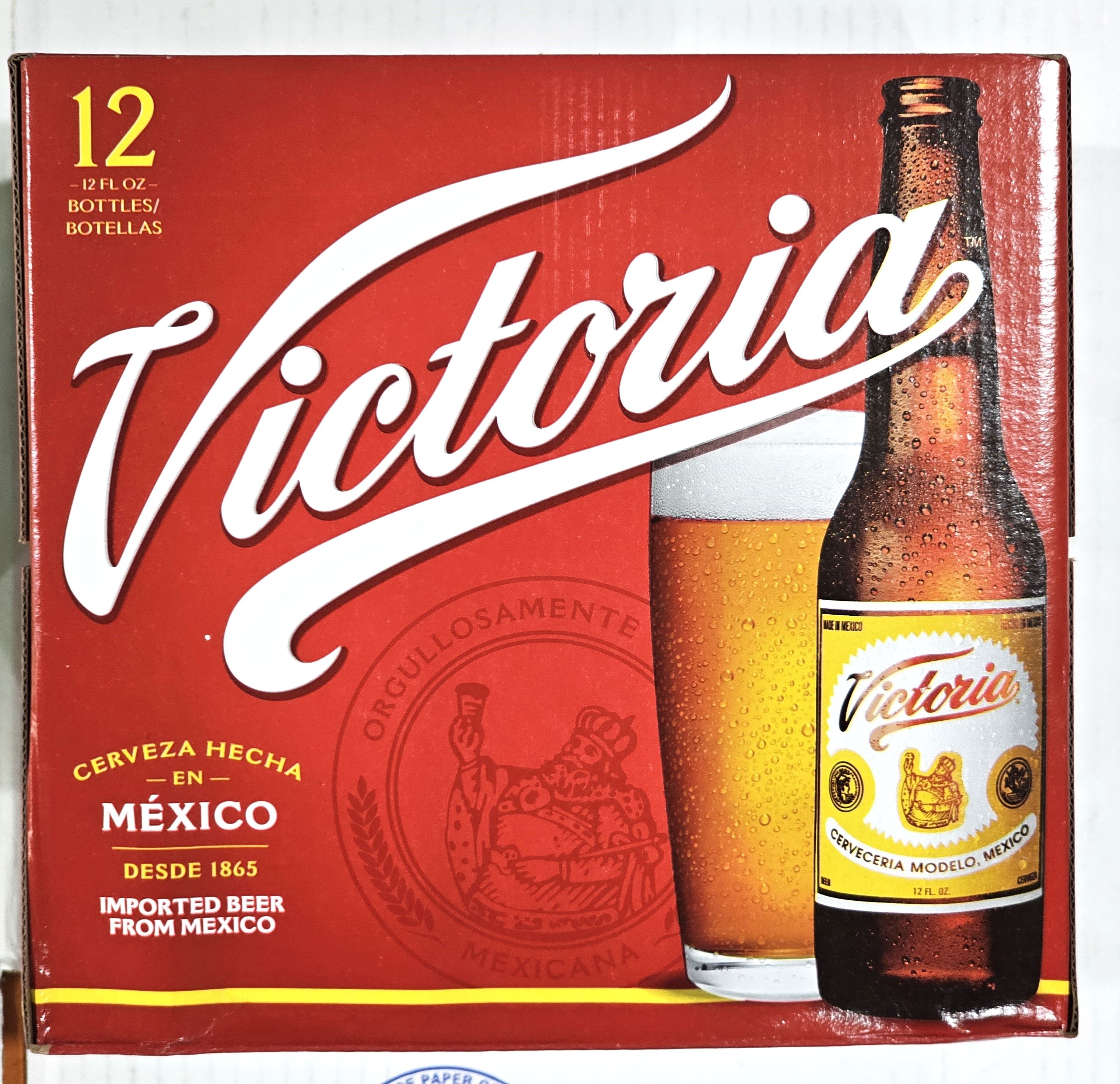 VICTORIA BEER 4/6 12OZ CS