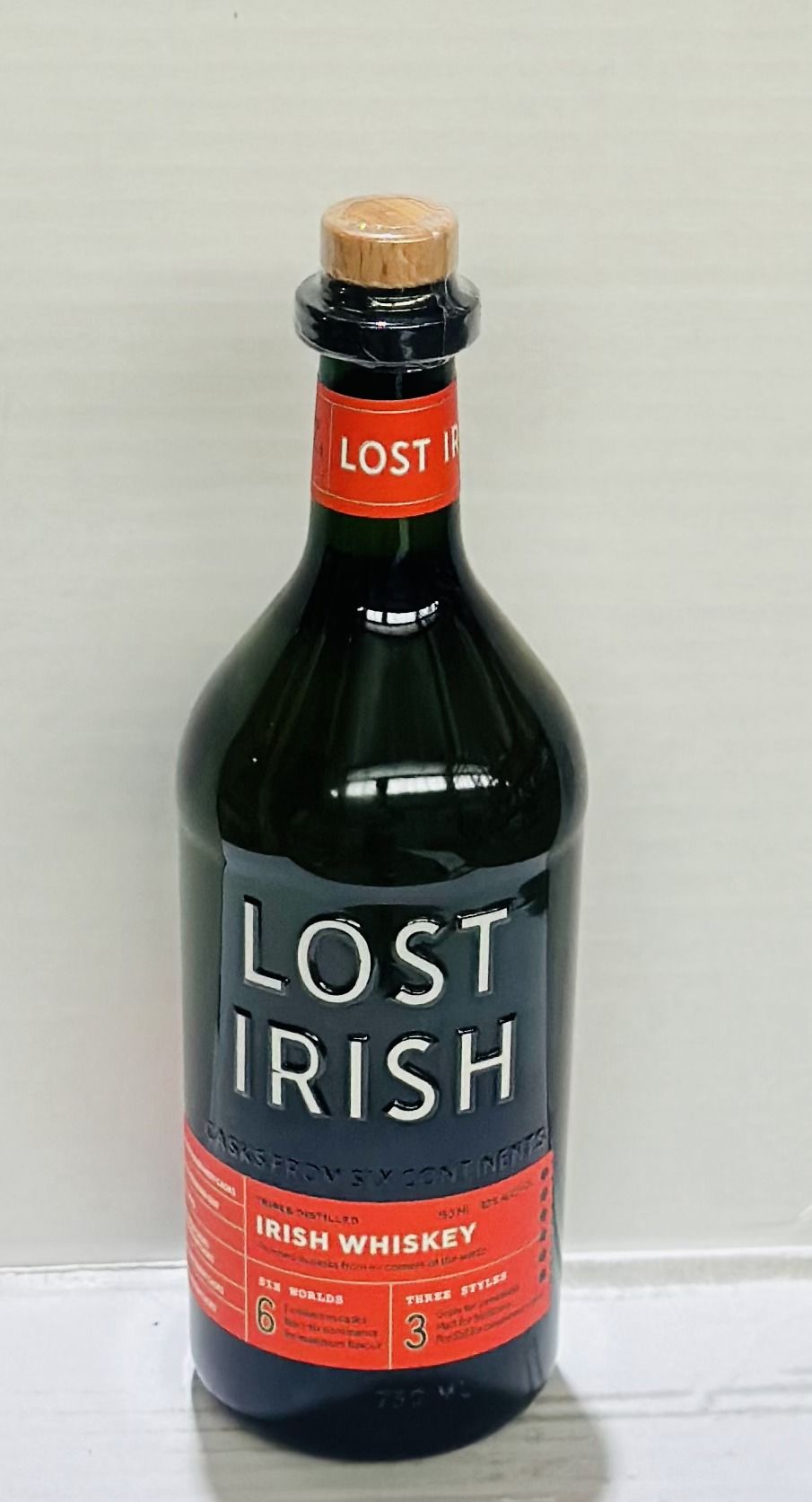 LOST IRISH WHISKEY 750