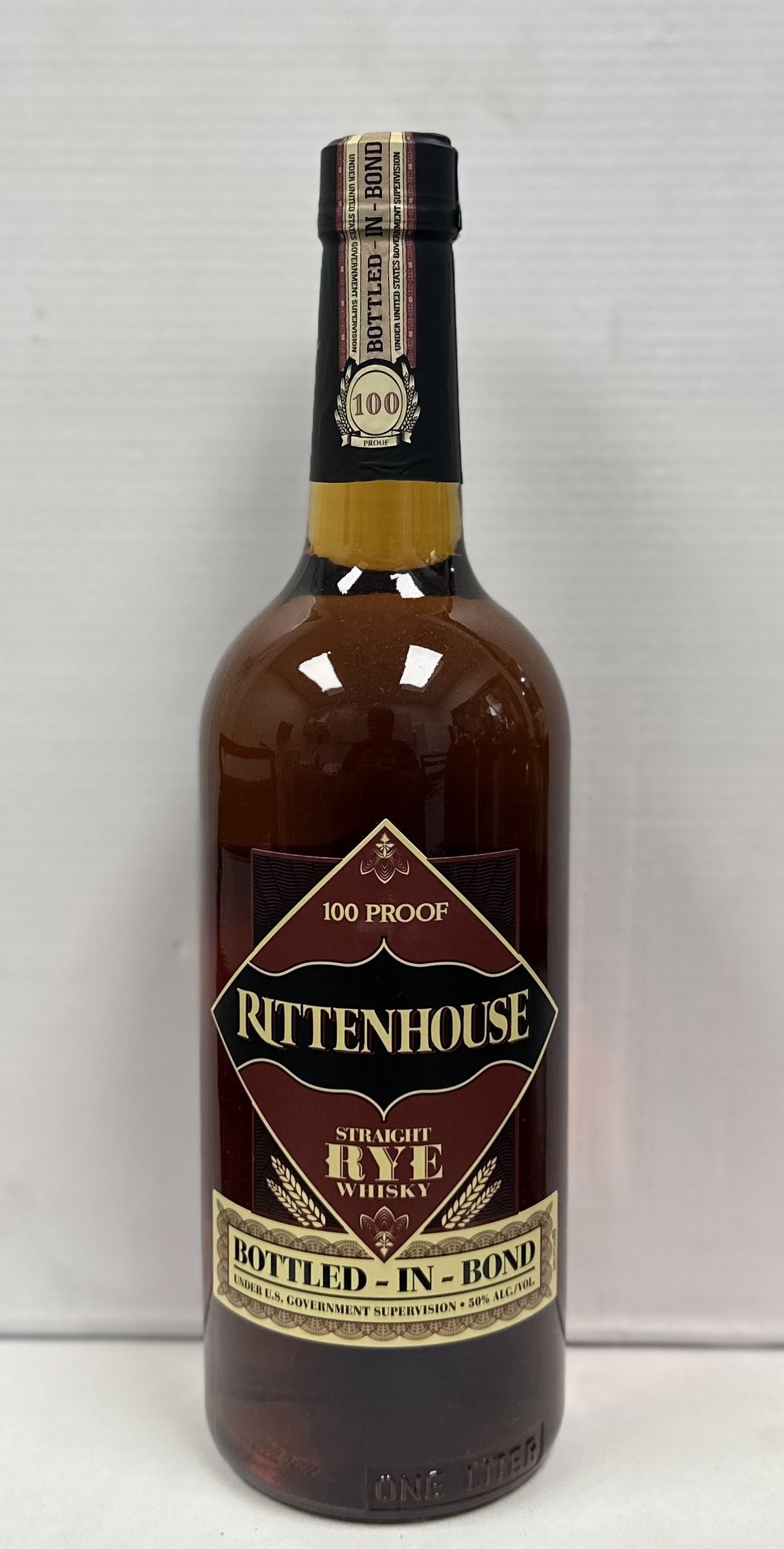 RITTENHOUSE RYE 100pf LTR