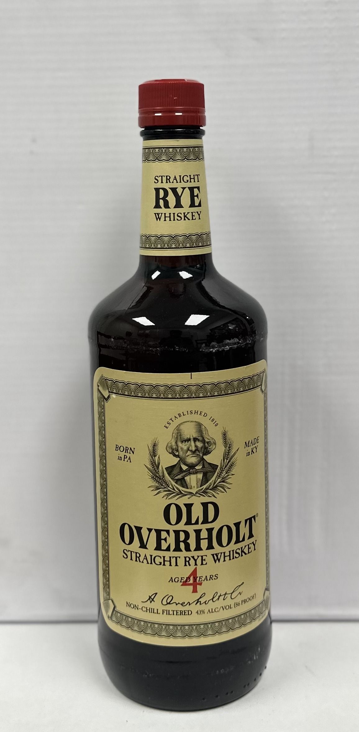 OLD OVERHOLT 4YR RYE LTR