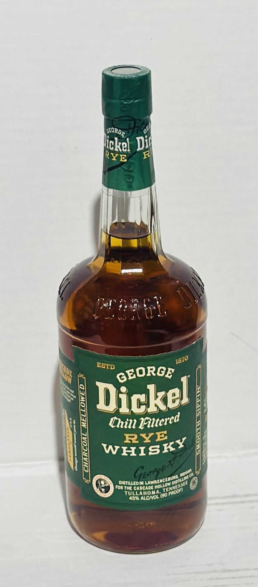 DICKEL RYE 90 GRN LBL LTR