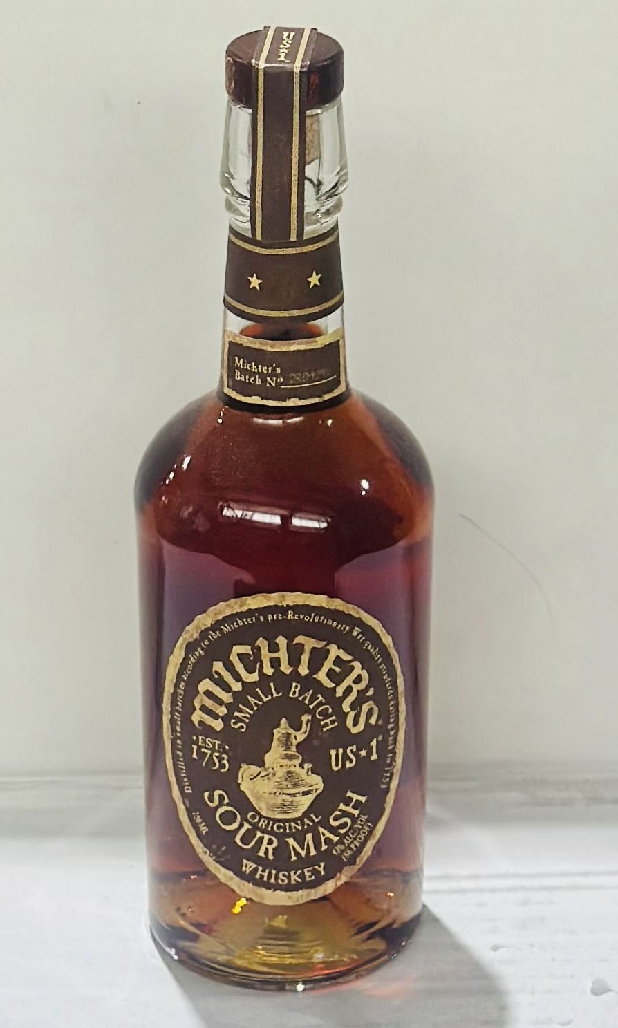 MICHTERS SOUR MASH 750