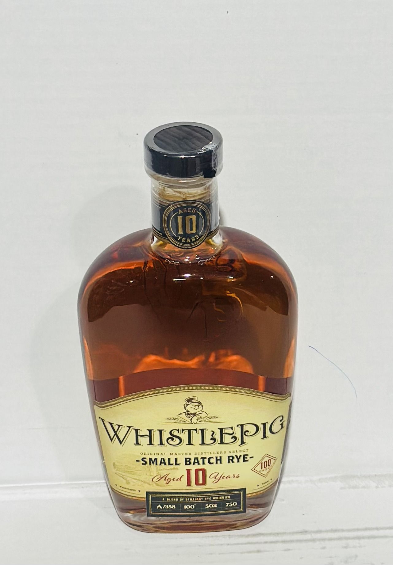 WHISTLE PIG 10YR RYE 750