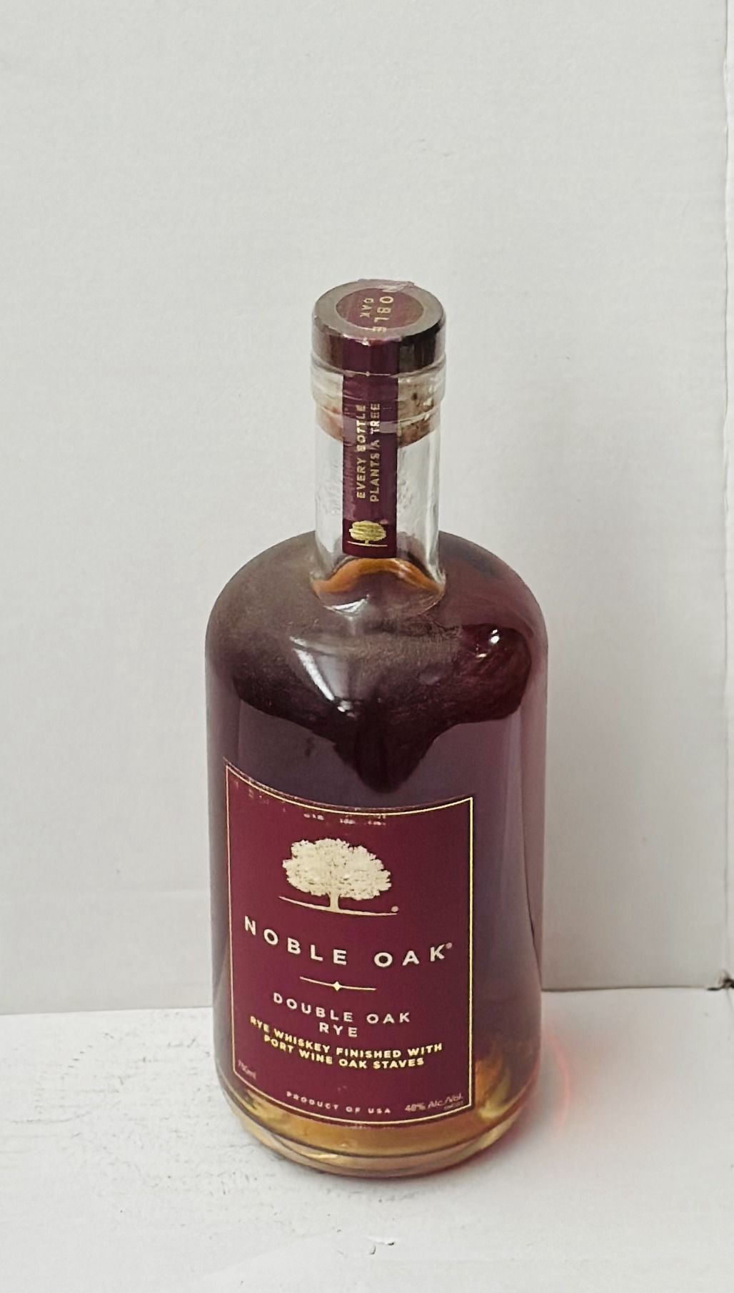 NOBLE OAK DBL OAK RYE 750