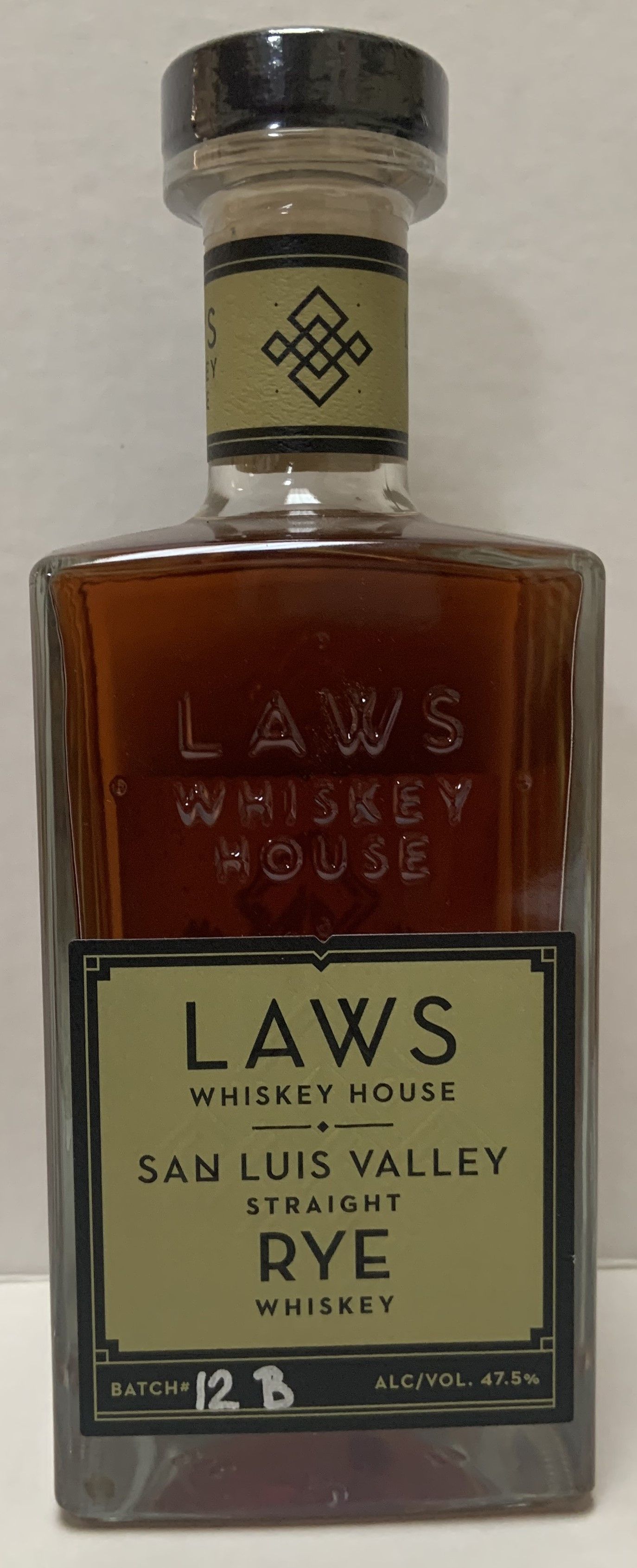 LAWS STRAIGHT RYE 750