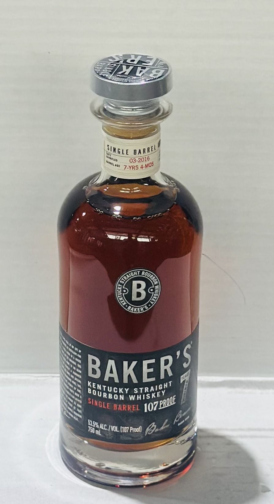 BAKERS BOURBON 7YR 750