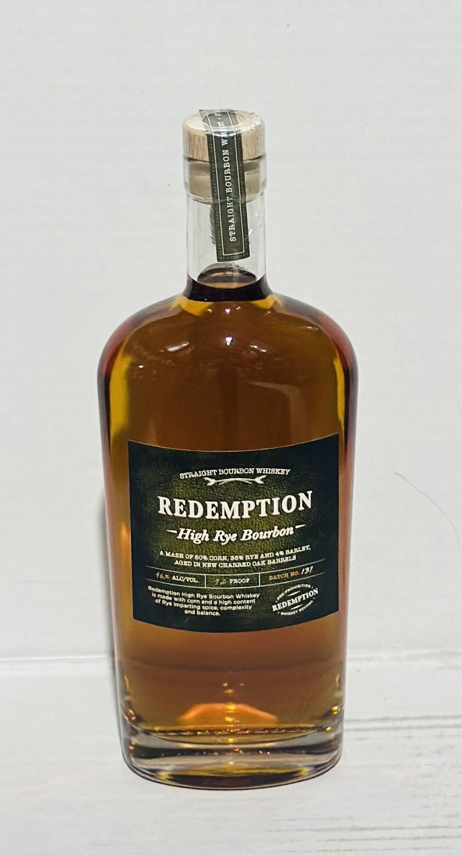 REDEMPTION HIGH RYE BRBN 750