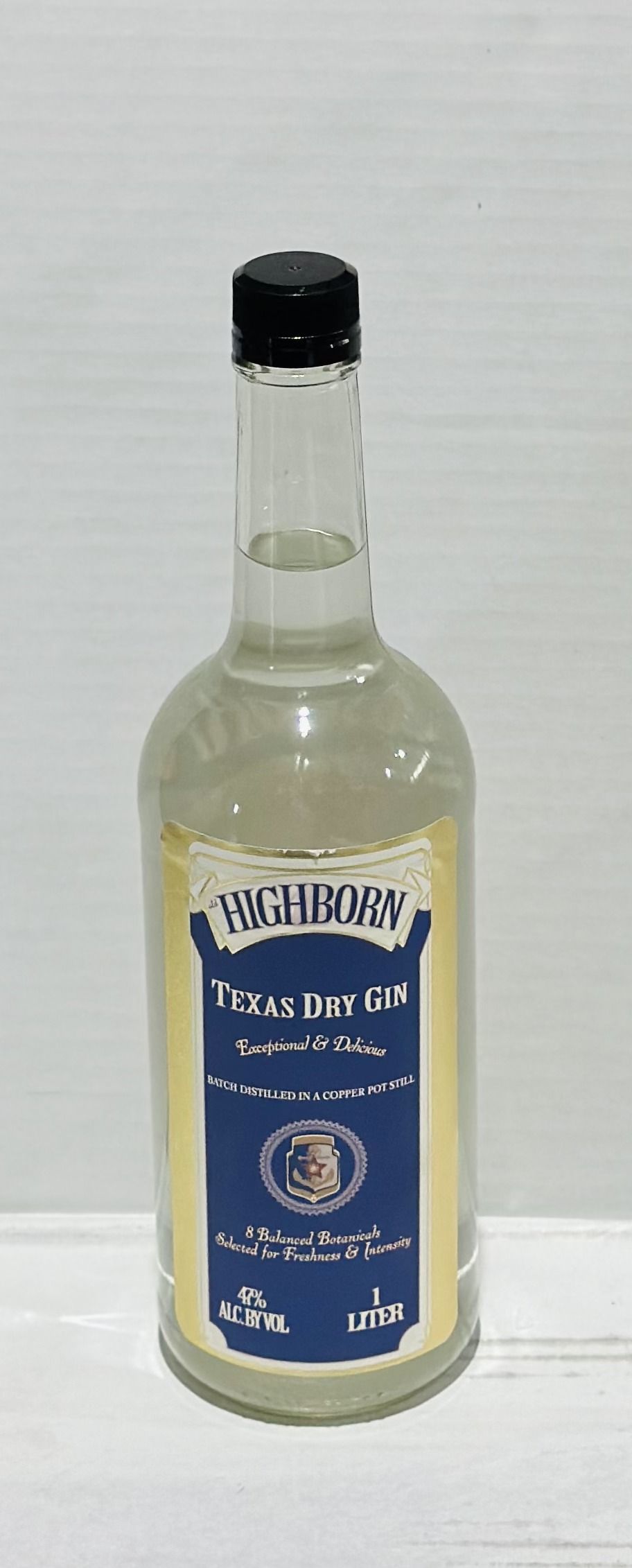 HIGHBORN TX DRY GIN LTR