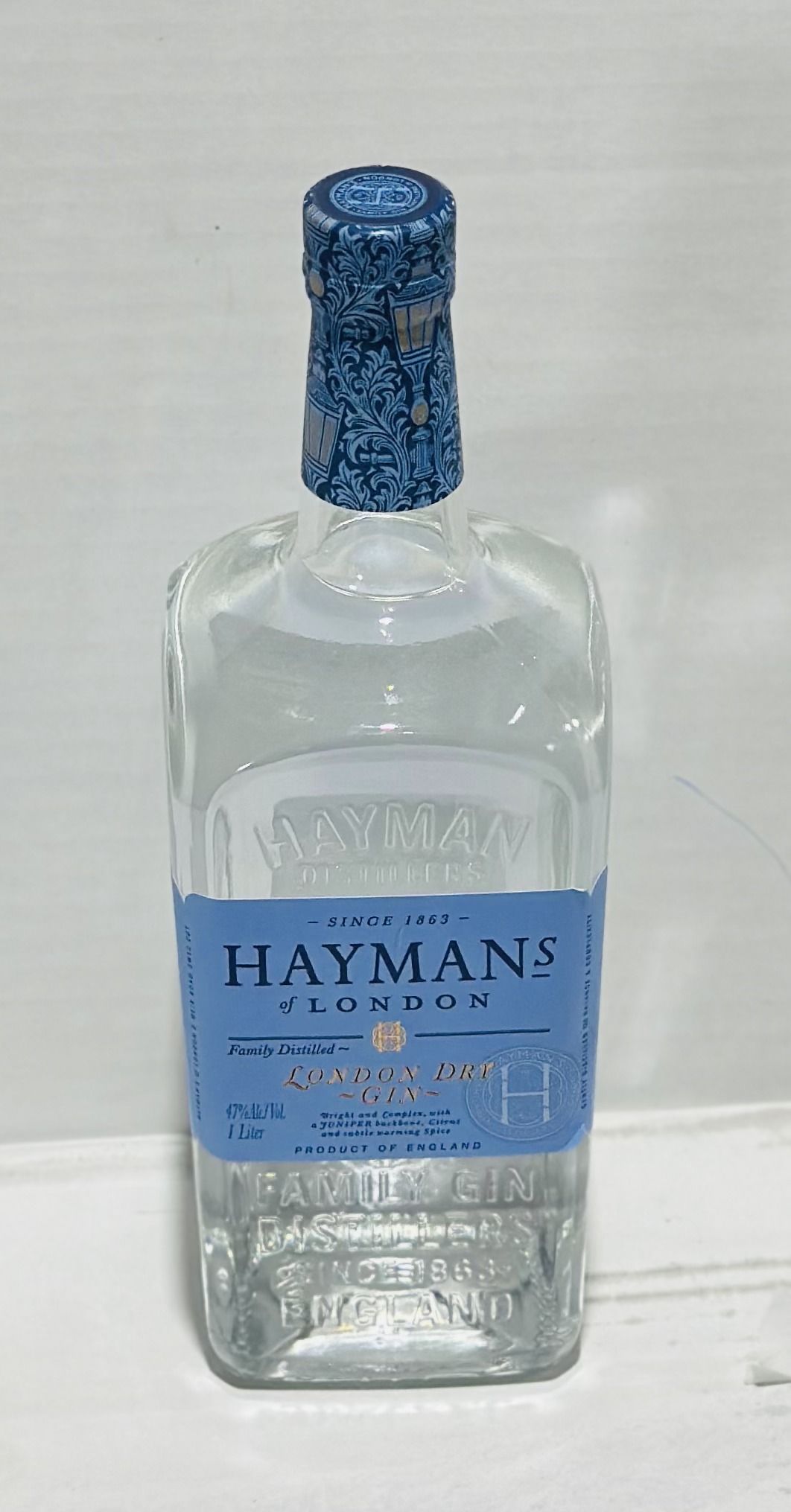 HAYMANS LONDON DRY LTR