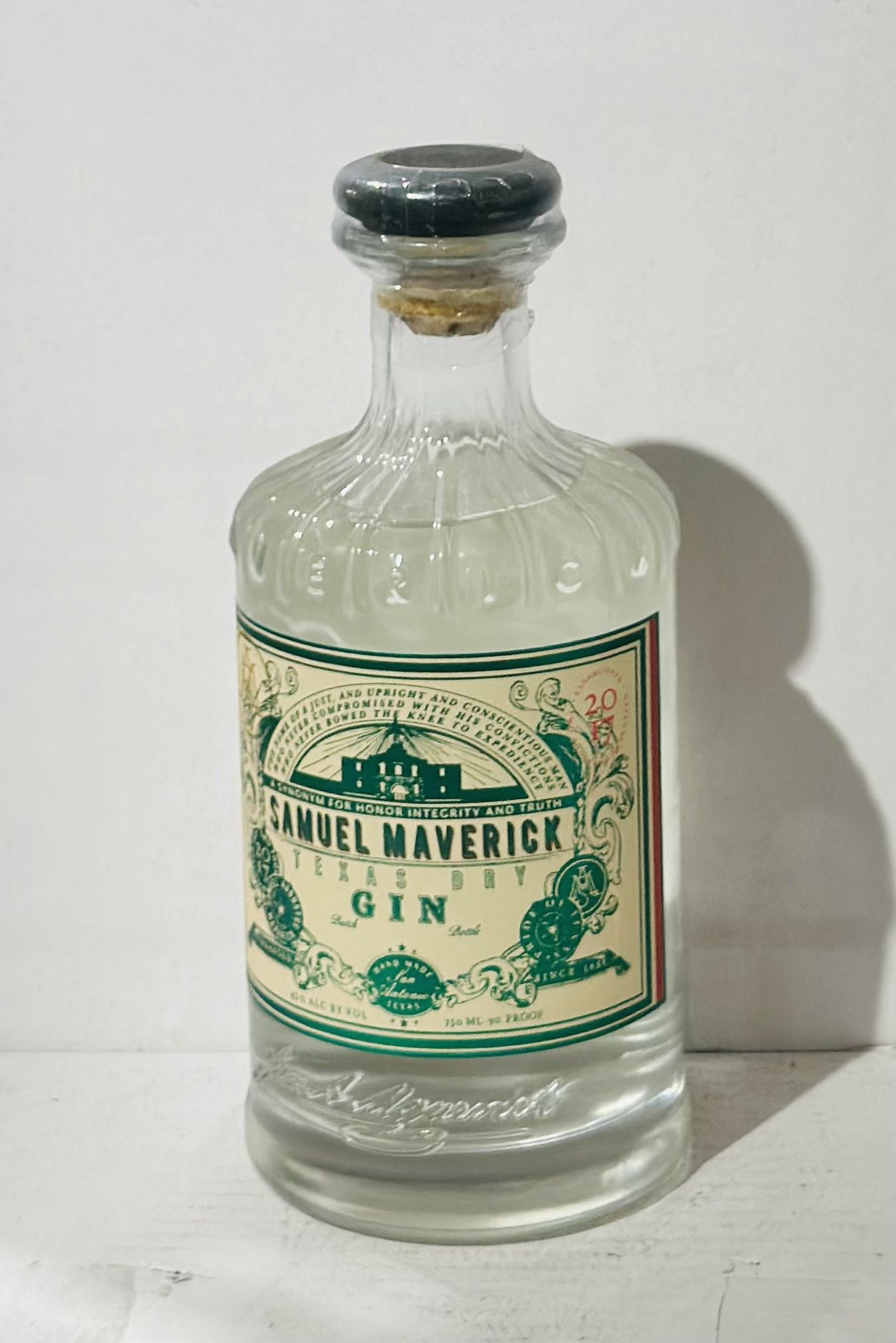 SAMUEL MAVERICK TX DRY GIN 750