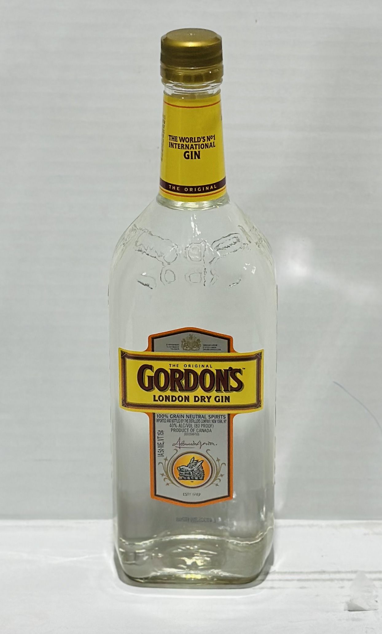 GORDON'S GIN LTR