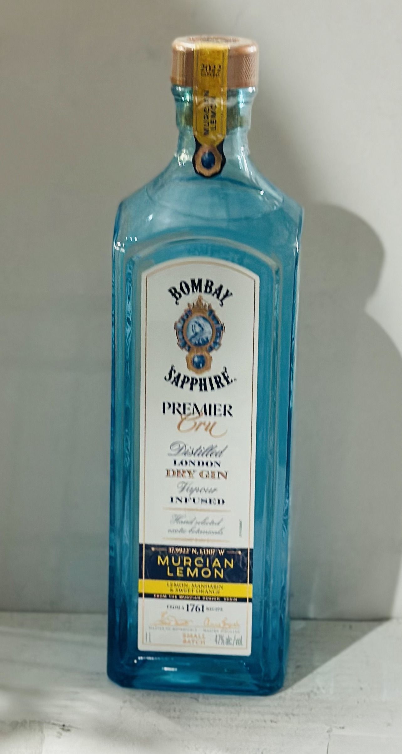 BOMBAY SAPPHIRE LEMON LTR