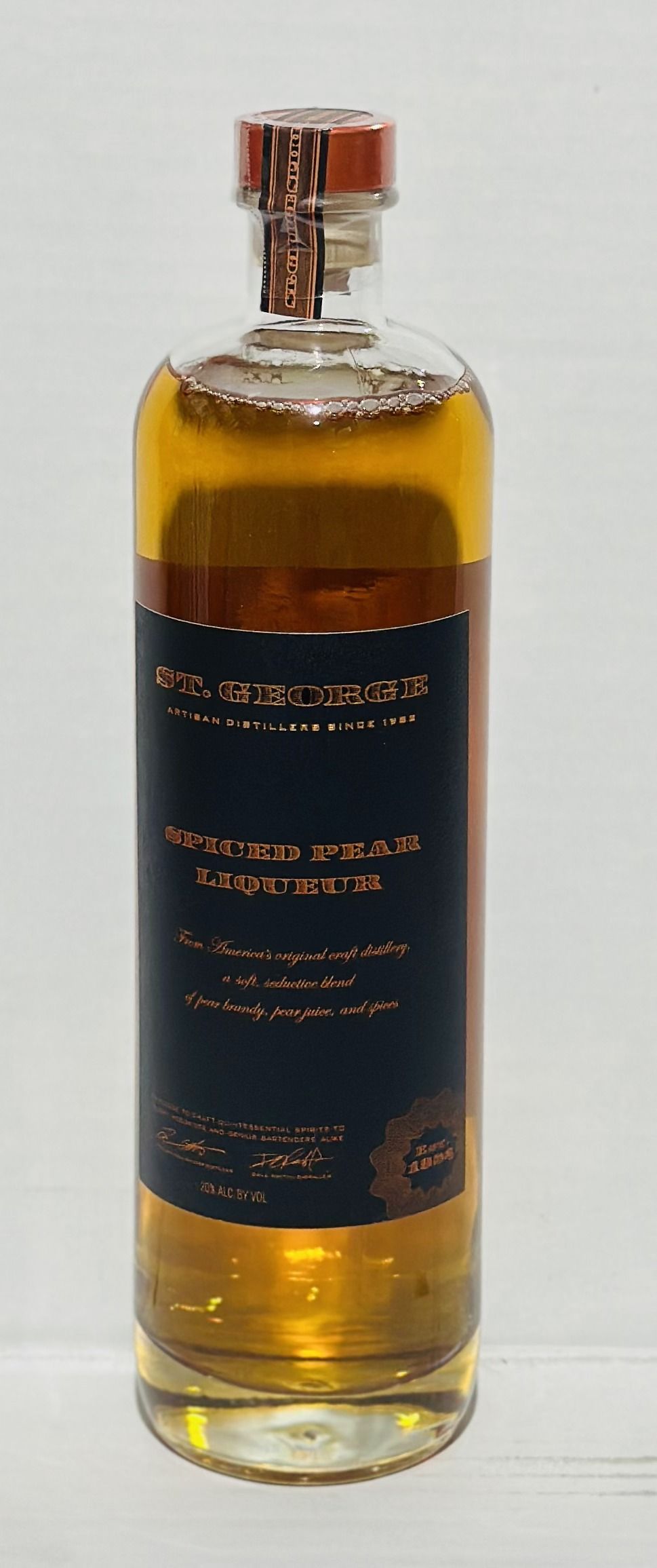 ST GEORGE SPICED PEAR 750