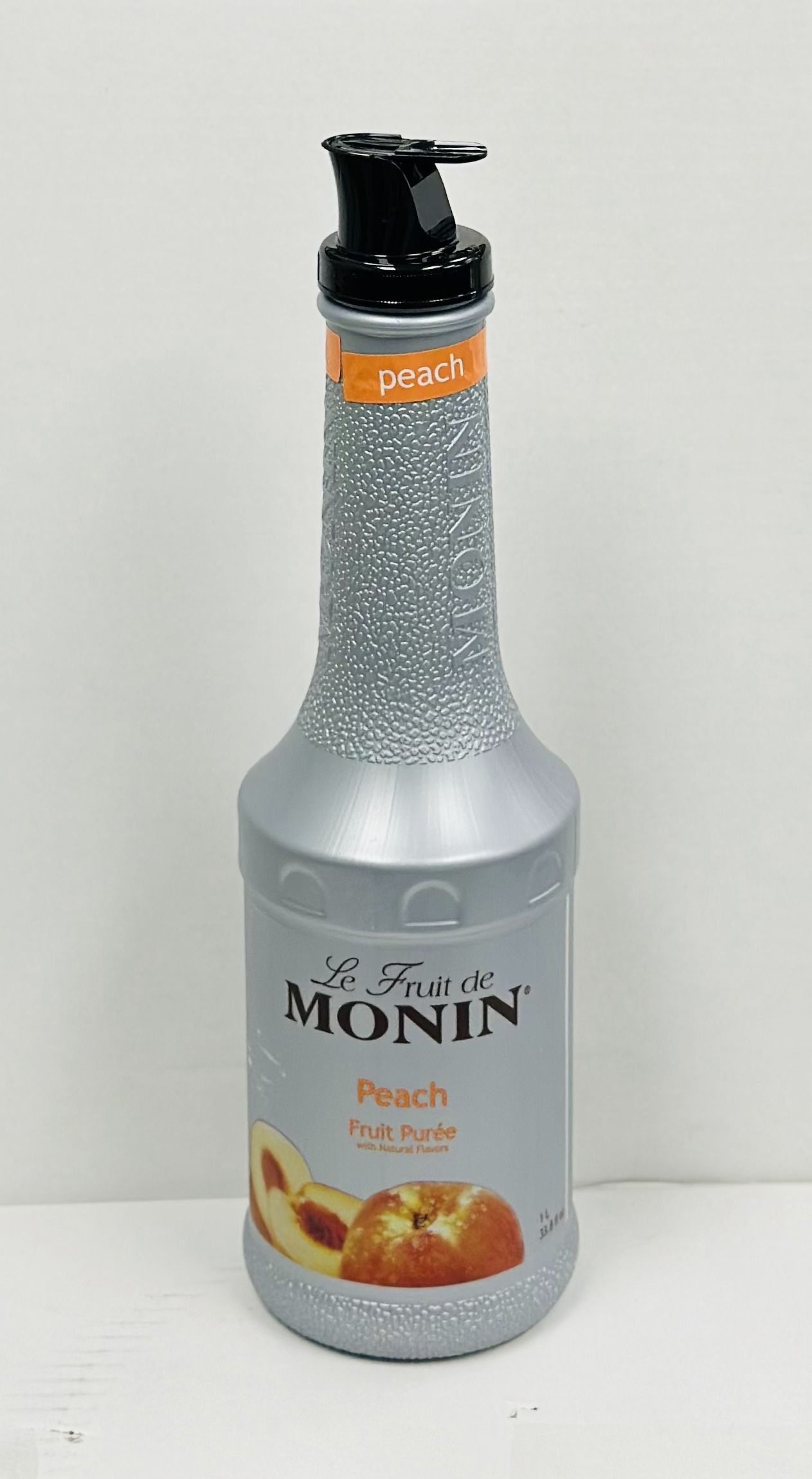 MONIN PEACH PUREE LTR