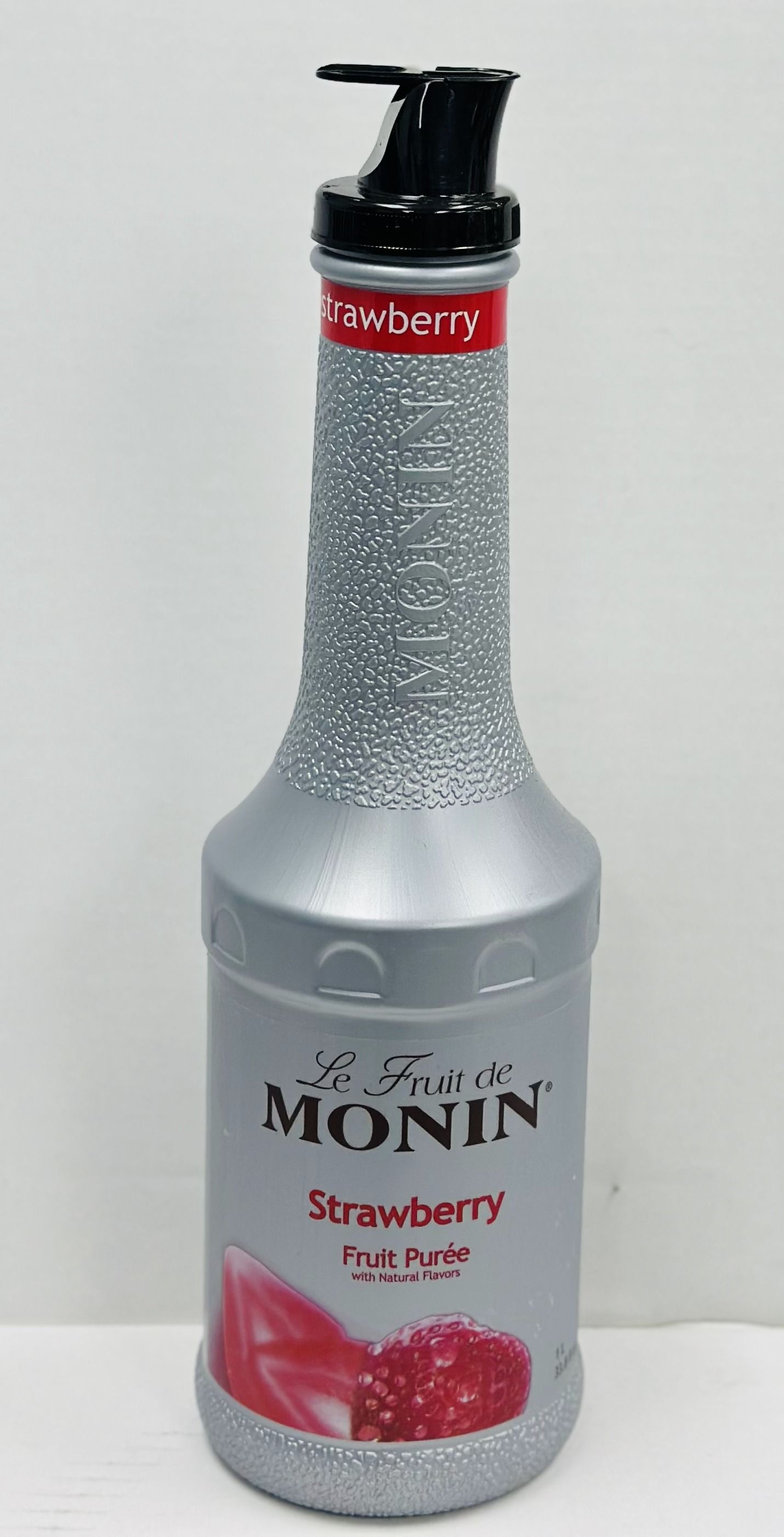 MONIN STRWBRY PUREE LTR