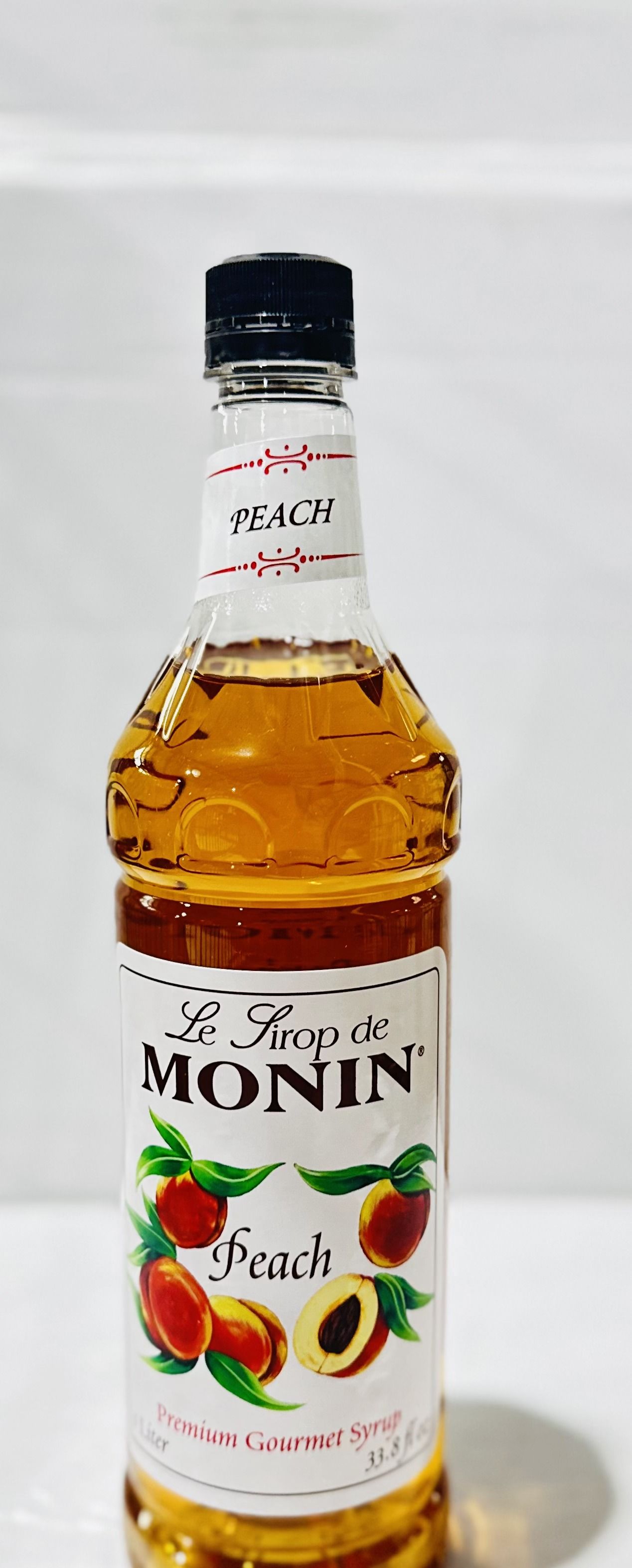 MONIN PEACH SYRUP LTR