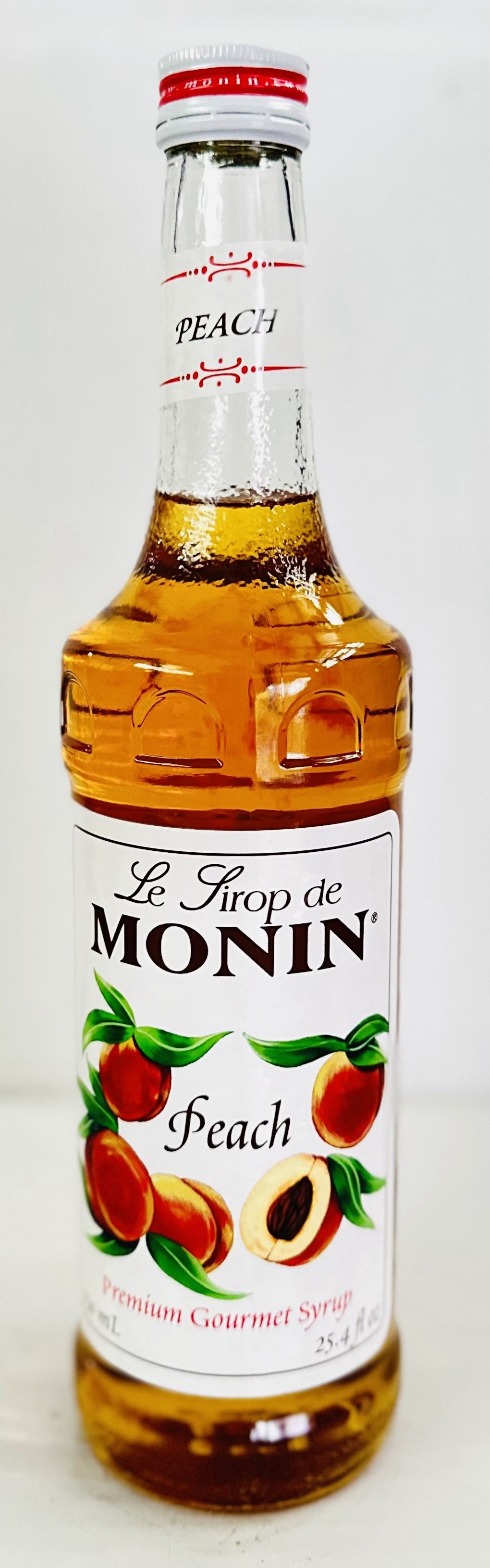 MONIN PEACH SYRUP 750