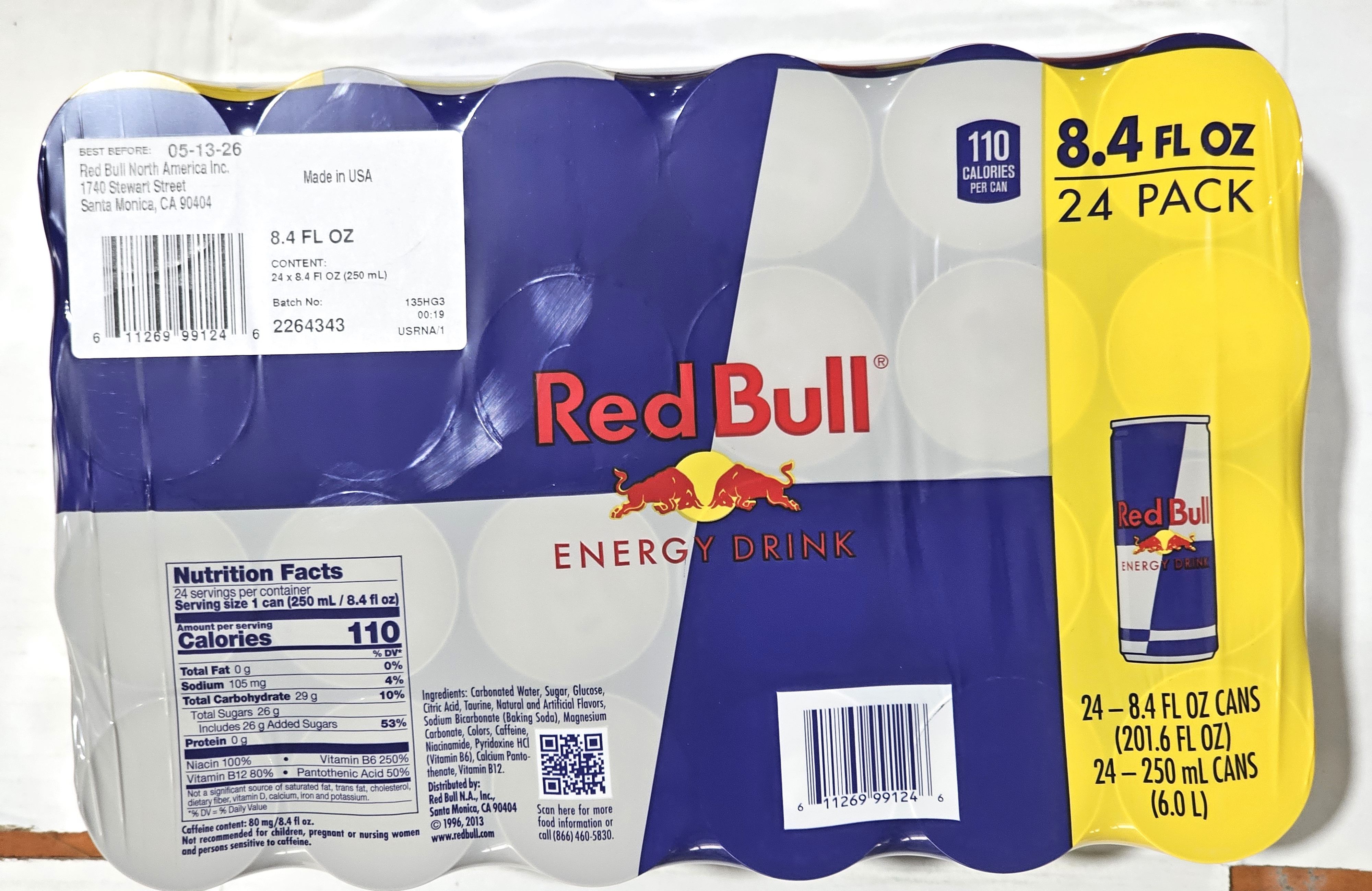 RED BULL ENRGY DRNK 8.4oz