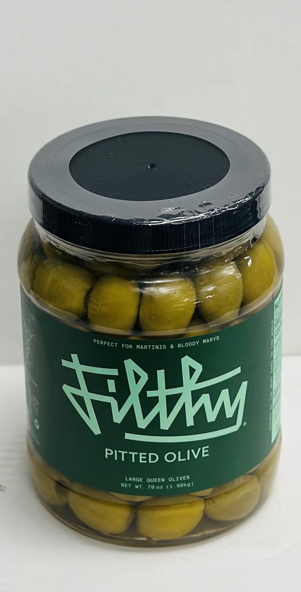 FILTHY PITTED OLIVES 70oz