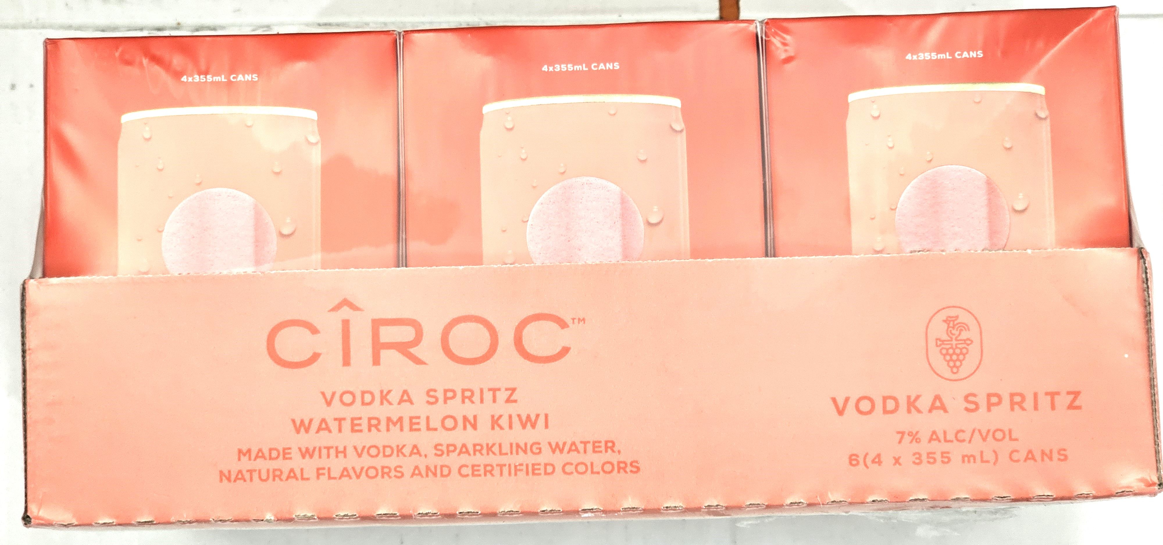 CIROC WATERMELON KIWI 4pk