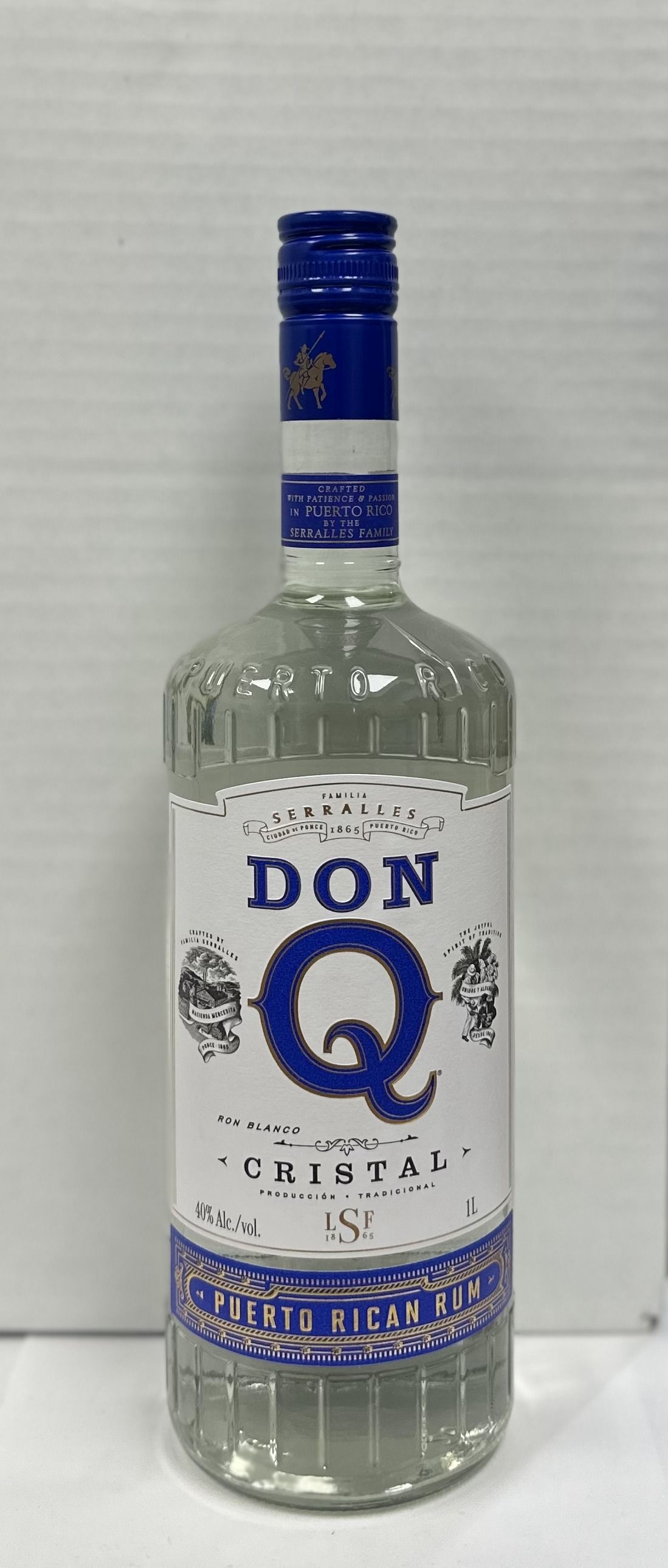 DON Q CRISTAL RUM LTR