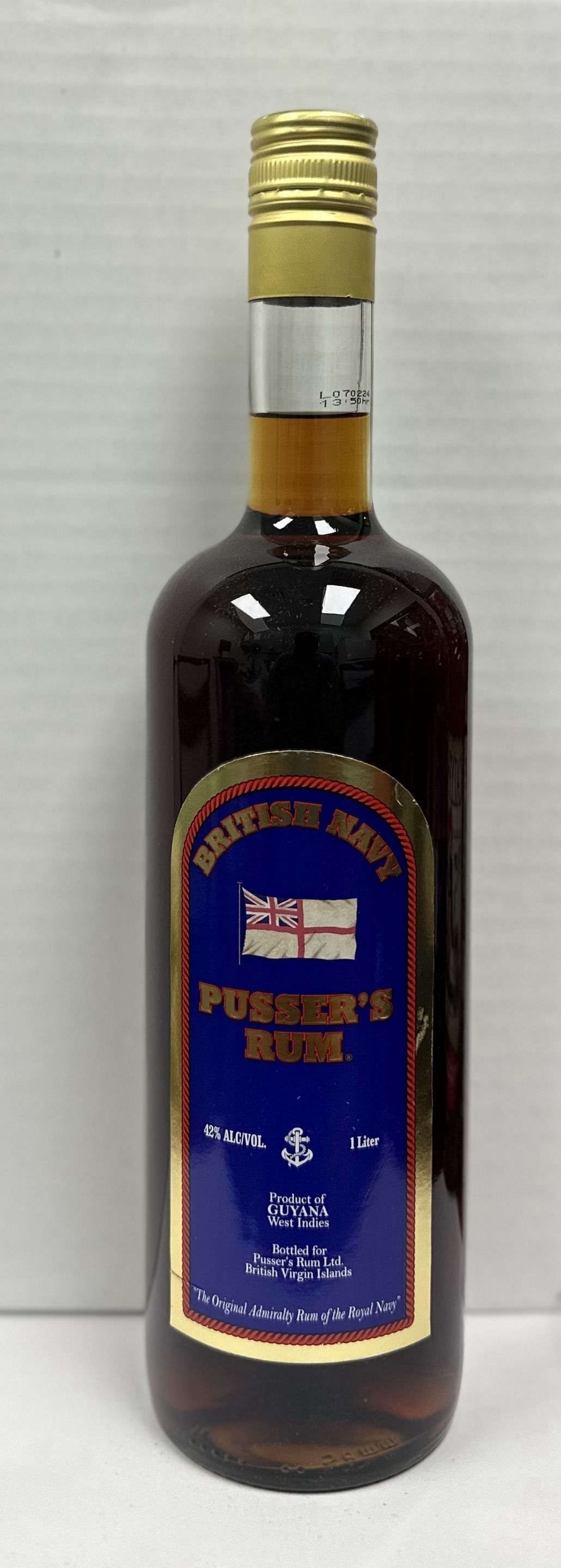 PUSSERS DARK RUM LTR