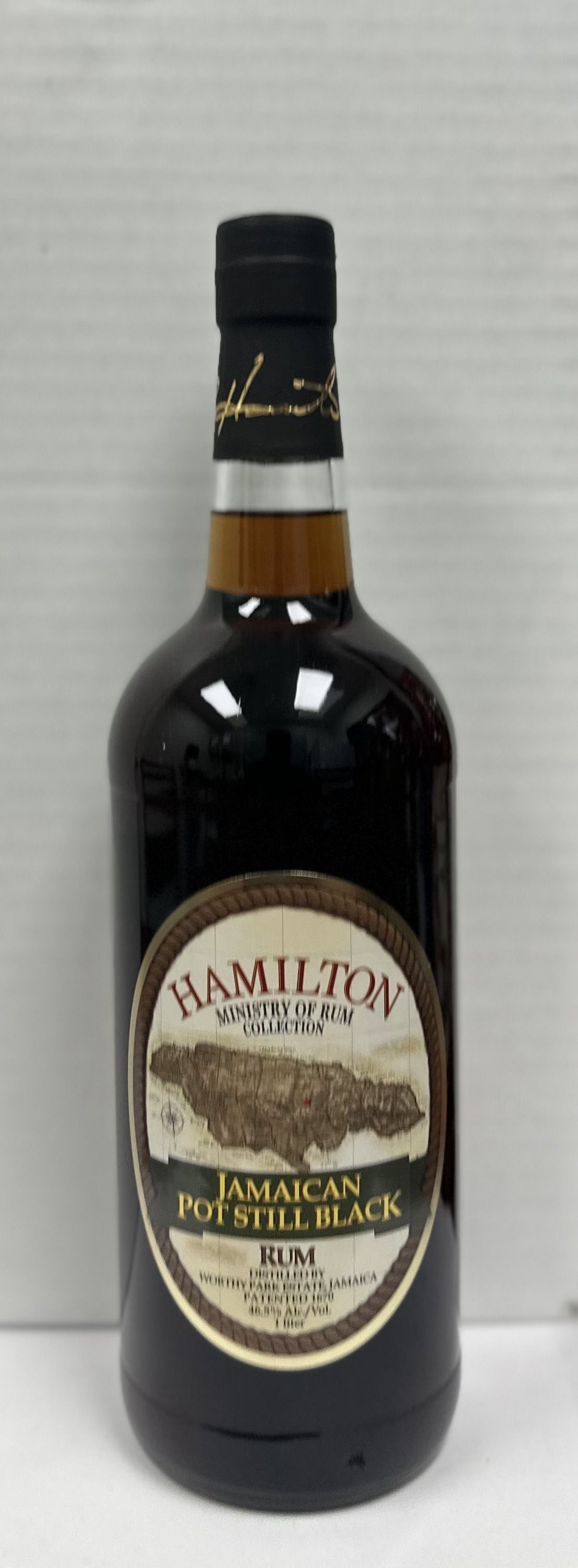 HAMILTON JAMAICAN BLK LTR