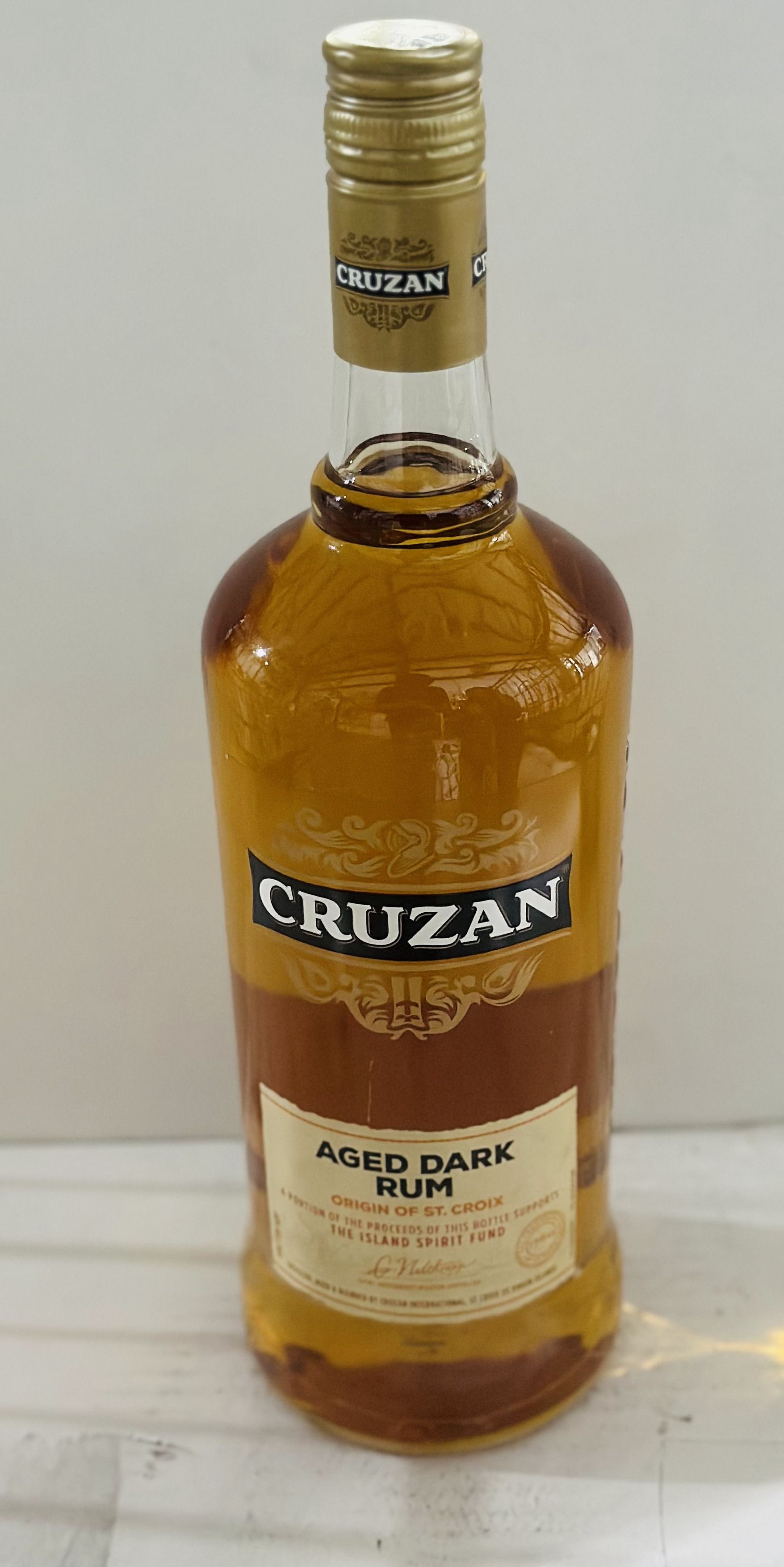 CRUZAN AGED GOLD RUM LTR