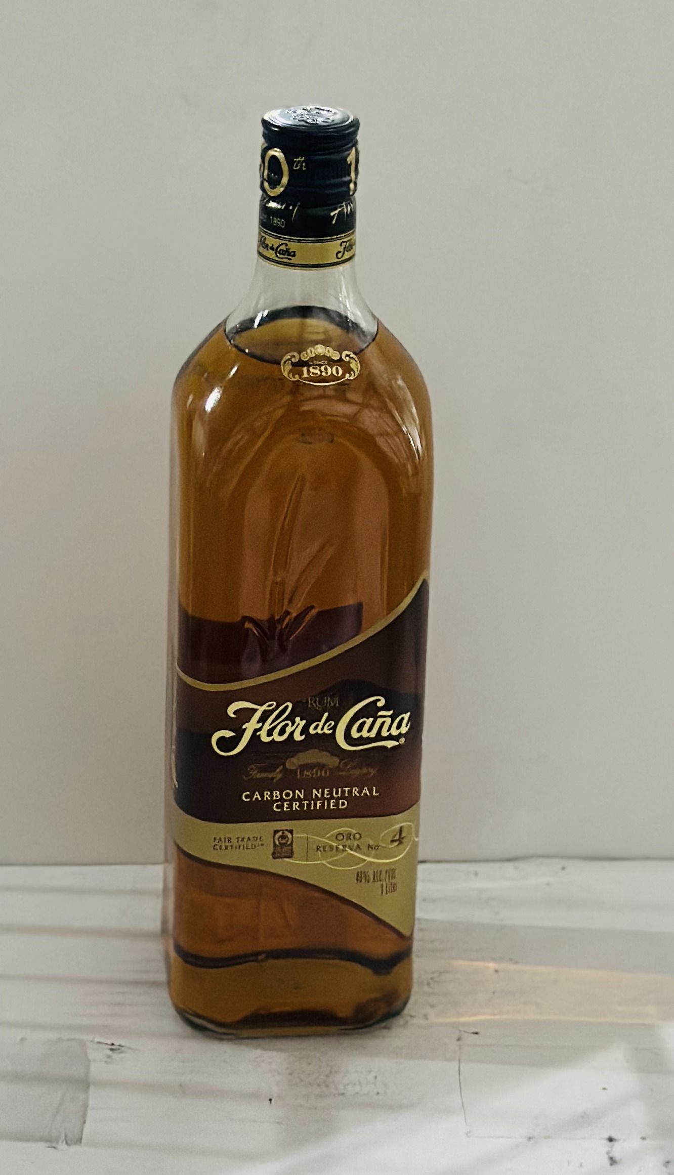 FLOR DE CANA 4YR GOLD LTR