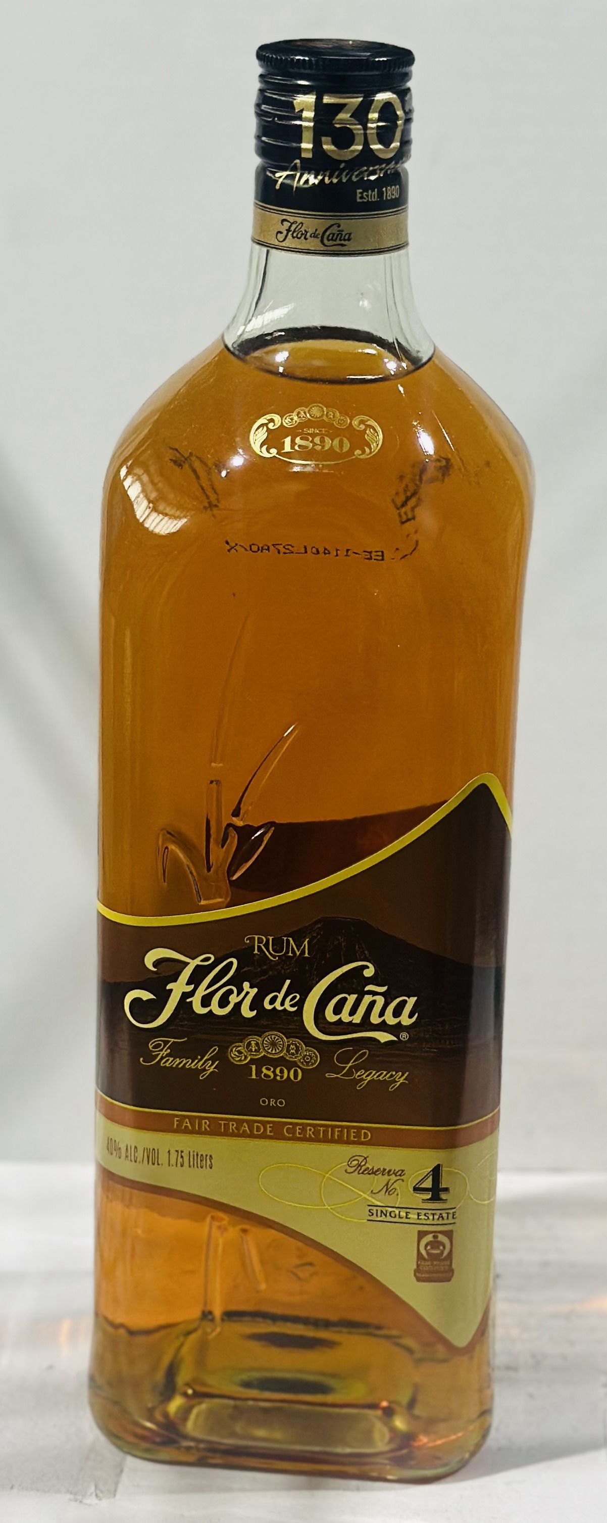 FLOR de CANA 4YR GLD 1.75