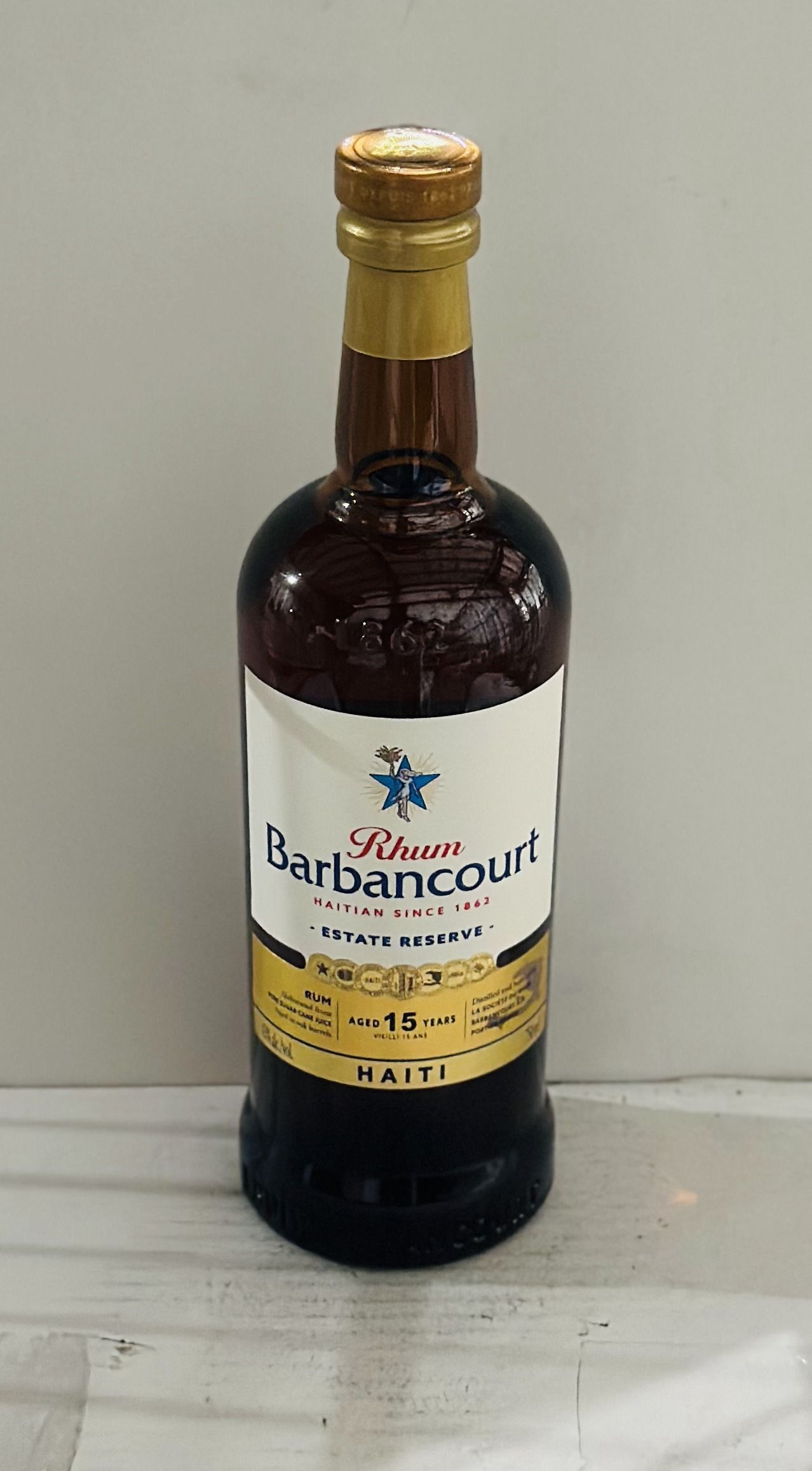 BARBANCOURT RHUM 15 yr750