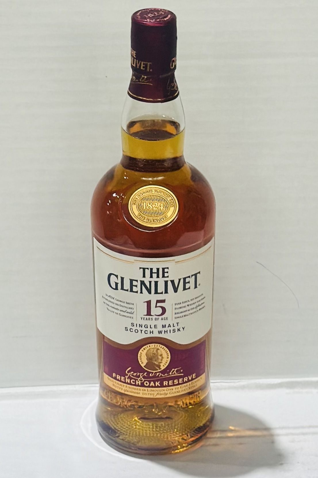 GLENLIVET 15YR FRCH OAK 750