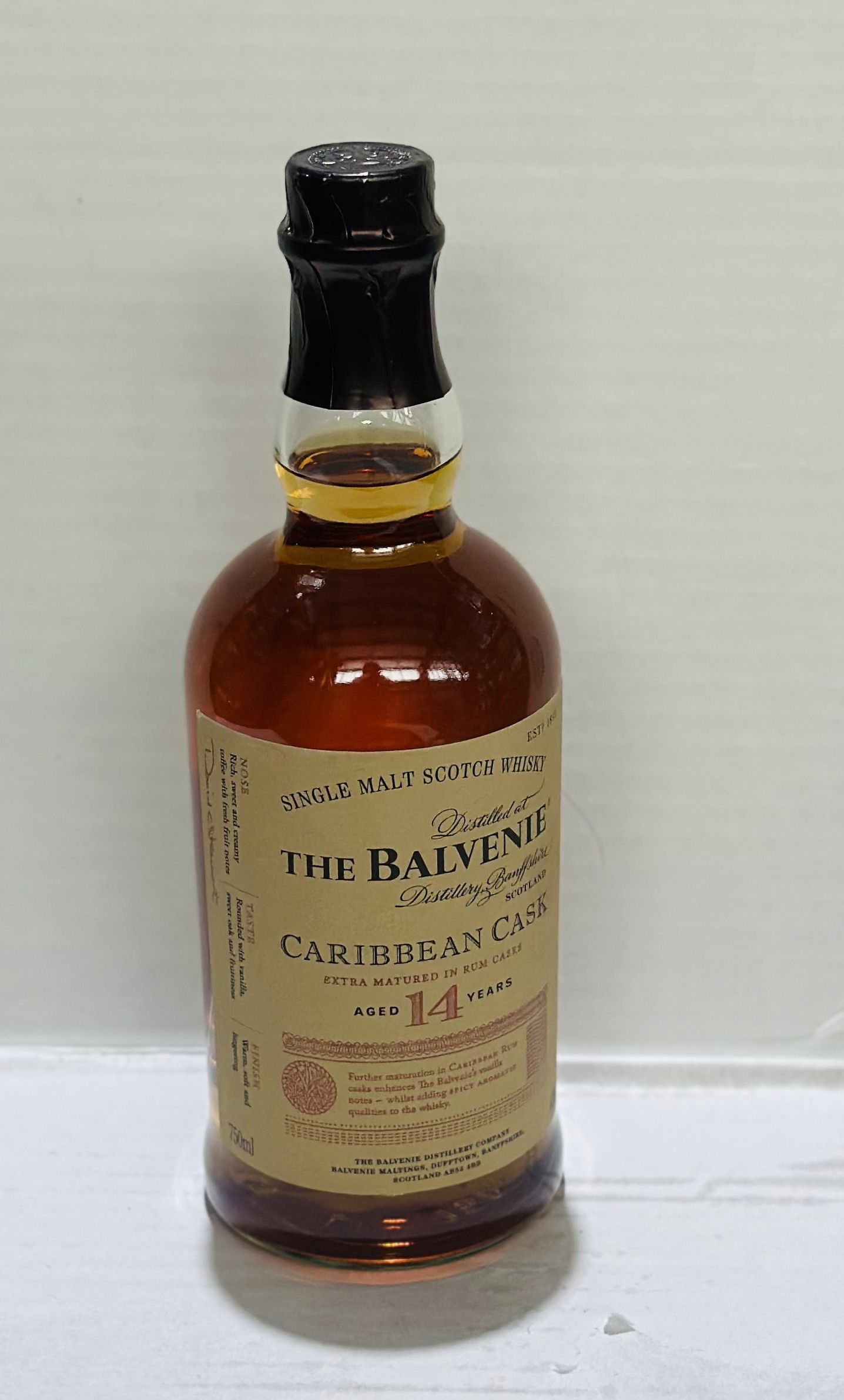 BALVENIE 14 CARIBBEAN 750