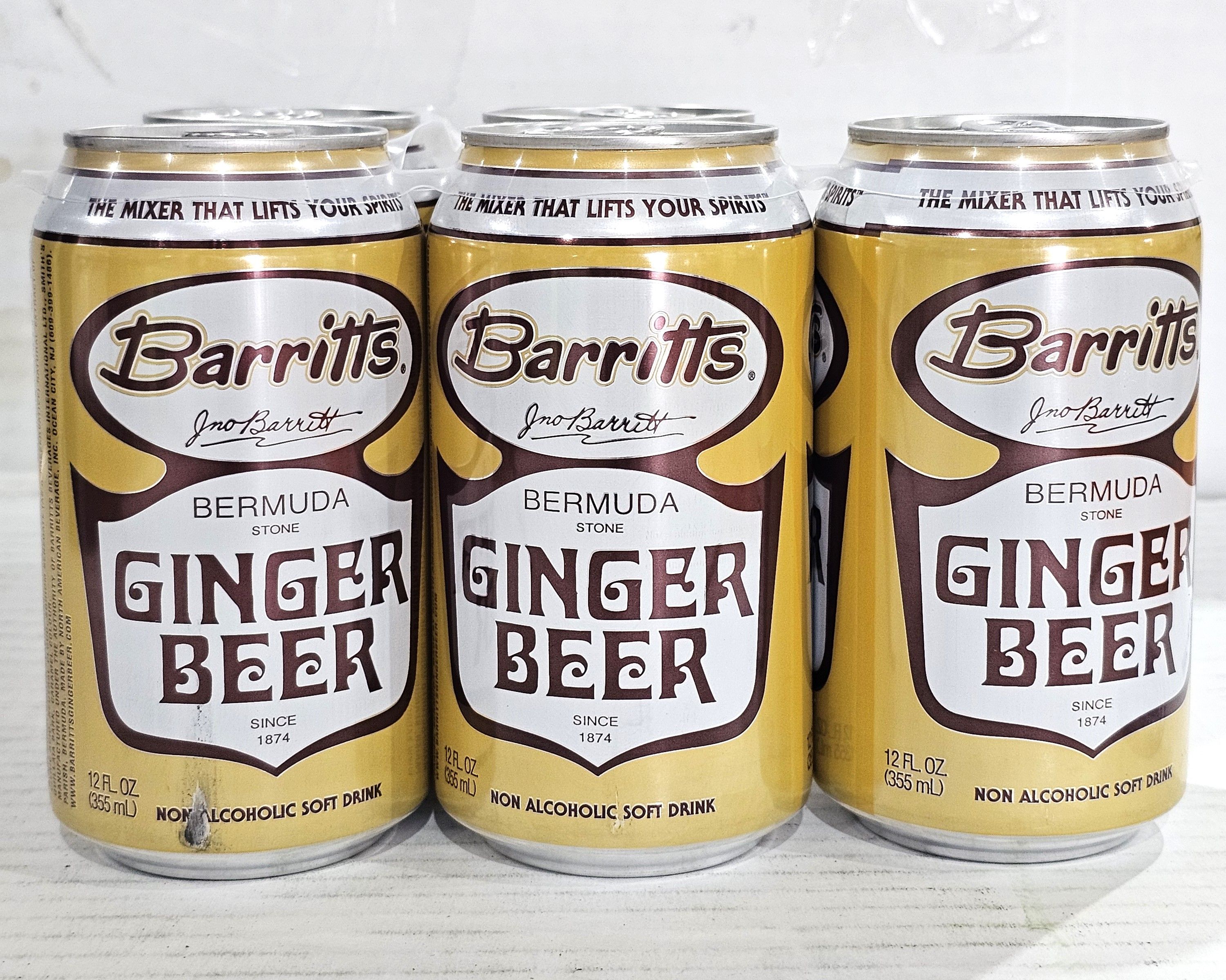 BARRITT'S GINGER BEER 12ozCAN